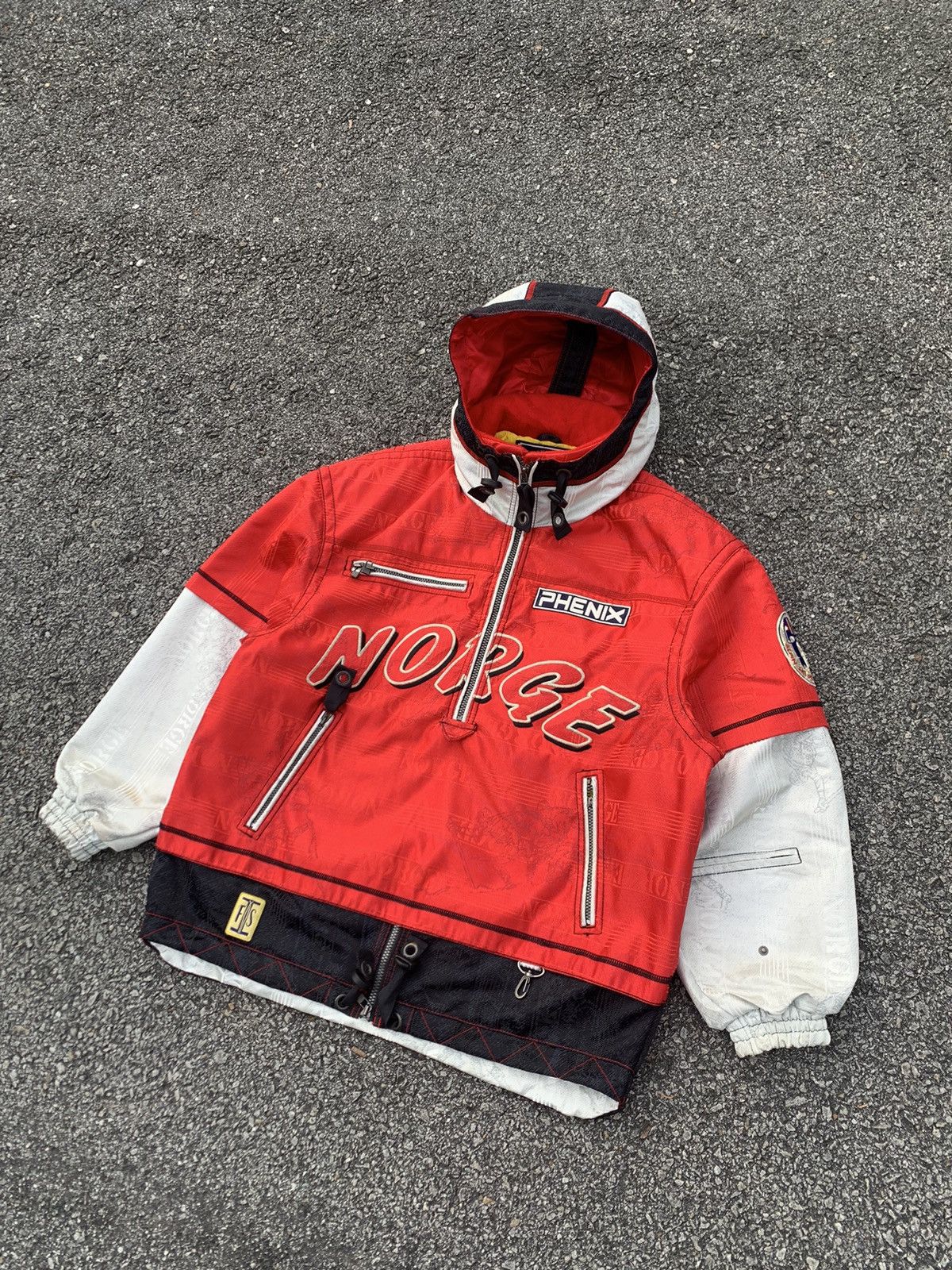 Vintage ⛷️VINTAGE PHENIX NORGE NORWAY ALPINE SKI TEAM JACKET Size US XL / EU 56 / 4 - 6 Thumbnail