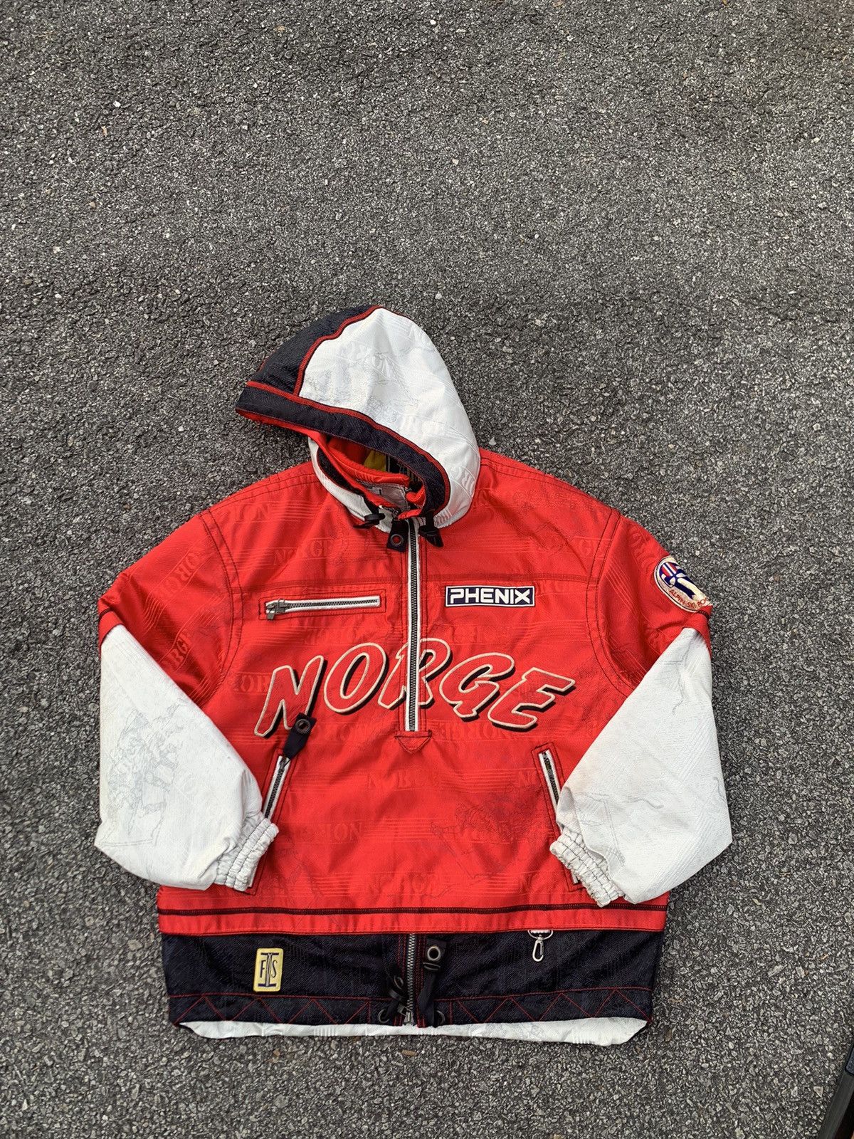 Vintage ⛷️VINTAGE PHENIX NORGE NORWAY ALPINE SKI TEAM JACKET Size US XL / EU 56 / 4 - 9 Thumbnail