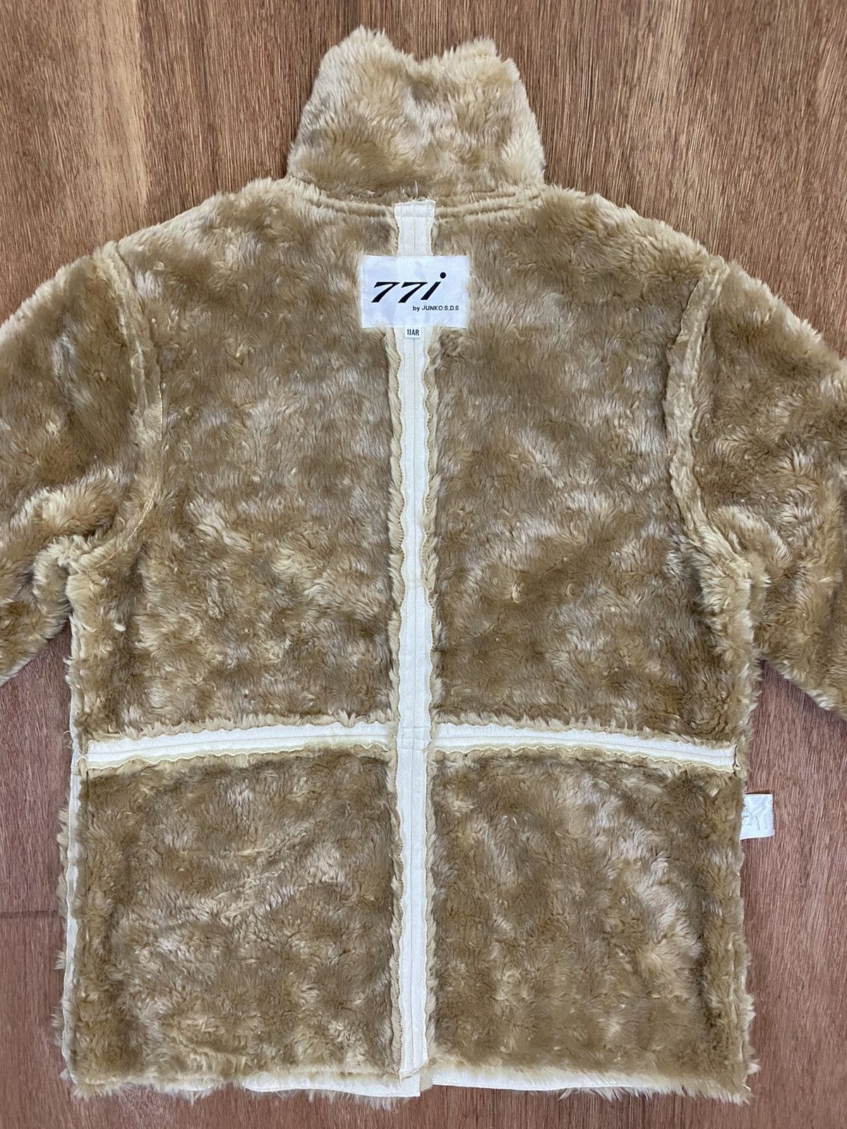 Junko Shimada 77i by Junko Shimada Faux Fur Jacket Size XS / US 0-2 / IT 36-38 - 10 Thumbnail
