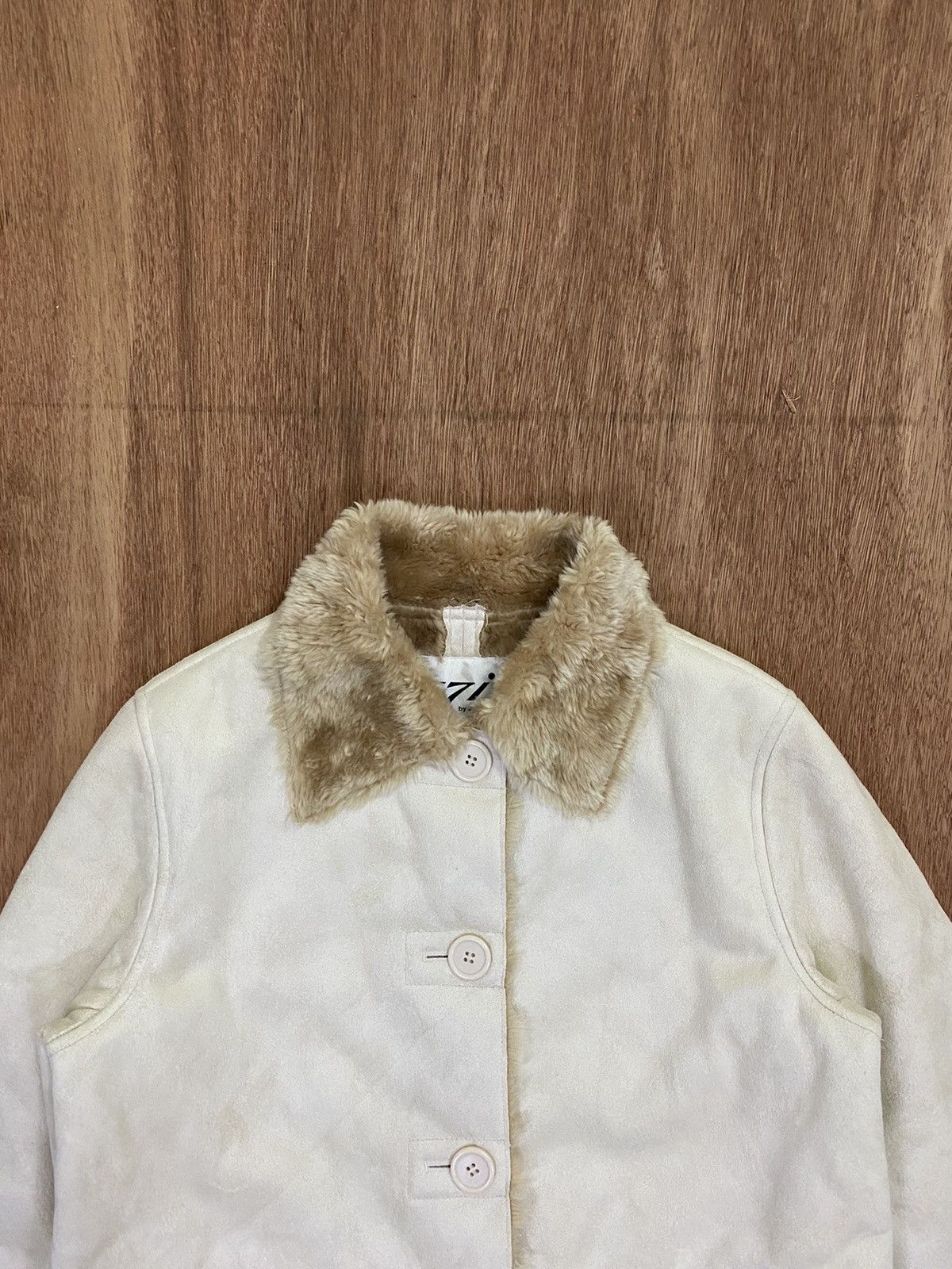 Junko Shimada 77i by Junko Shimada Faux Fur Jacket Size XS / US 0-2 / IT 36-38 - 5 Thumbnail