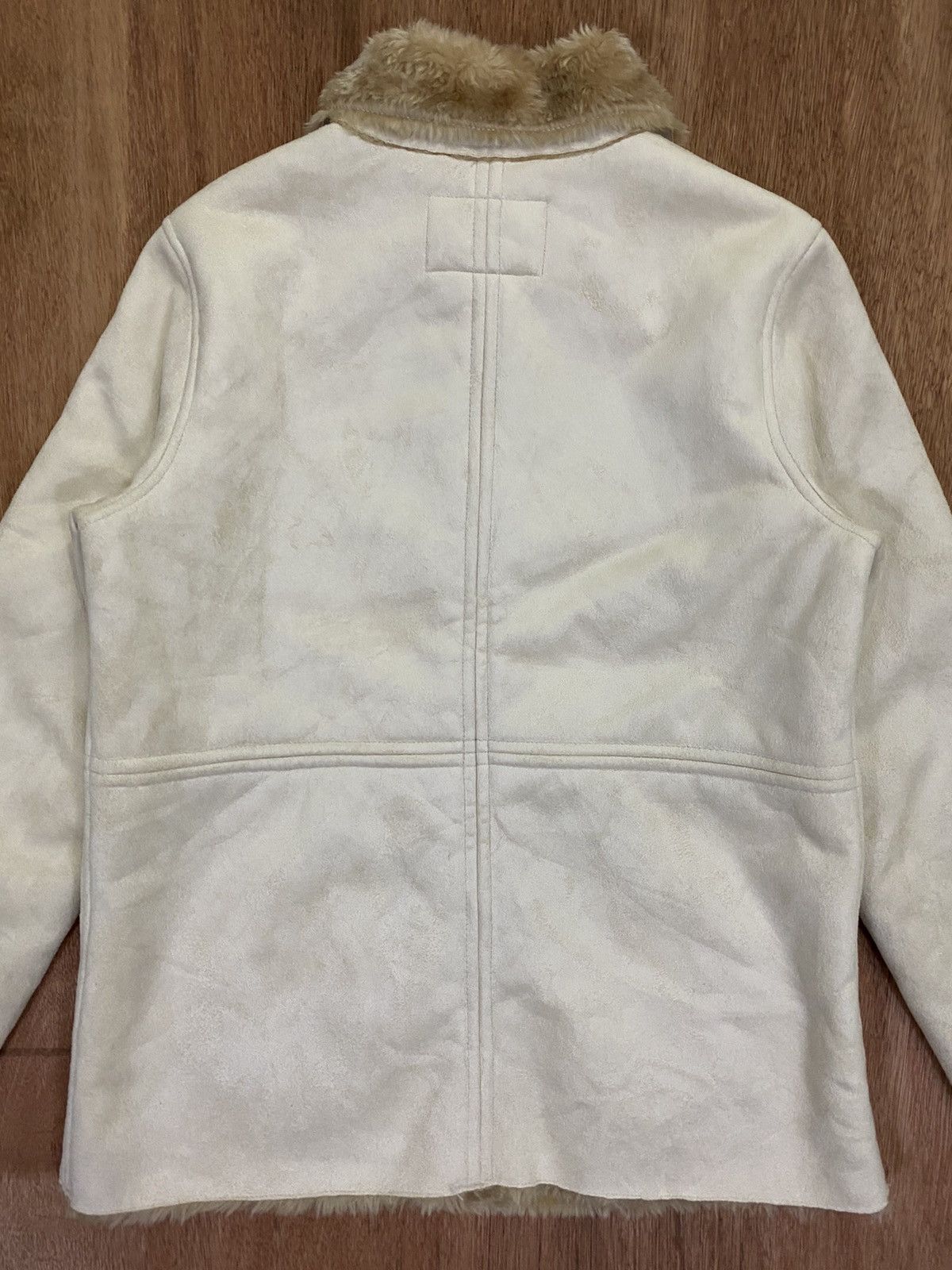 Junko Shimada 77i by Junko Shimada Faux Fur Jacket Size XS / US 0-2 / IT 36-38 - 4 Thumbnail