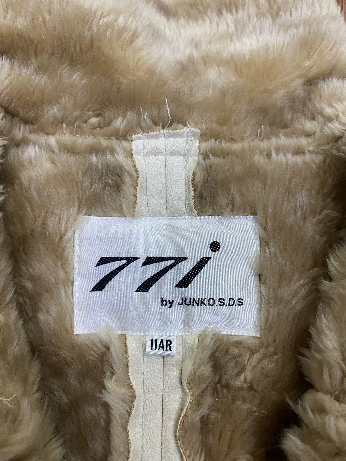 Junko Shimada 77i by Junko Shimada Faux Fur Jacket Size XS / US 0-2 / IT 36-38 - 13 Thumbnail