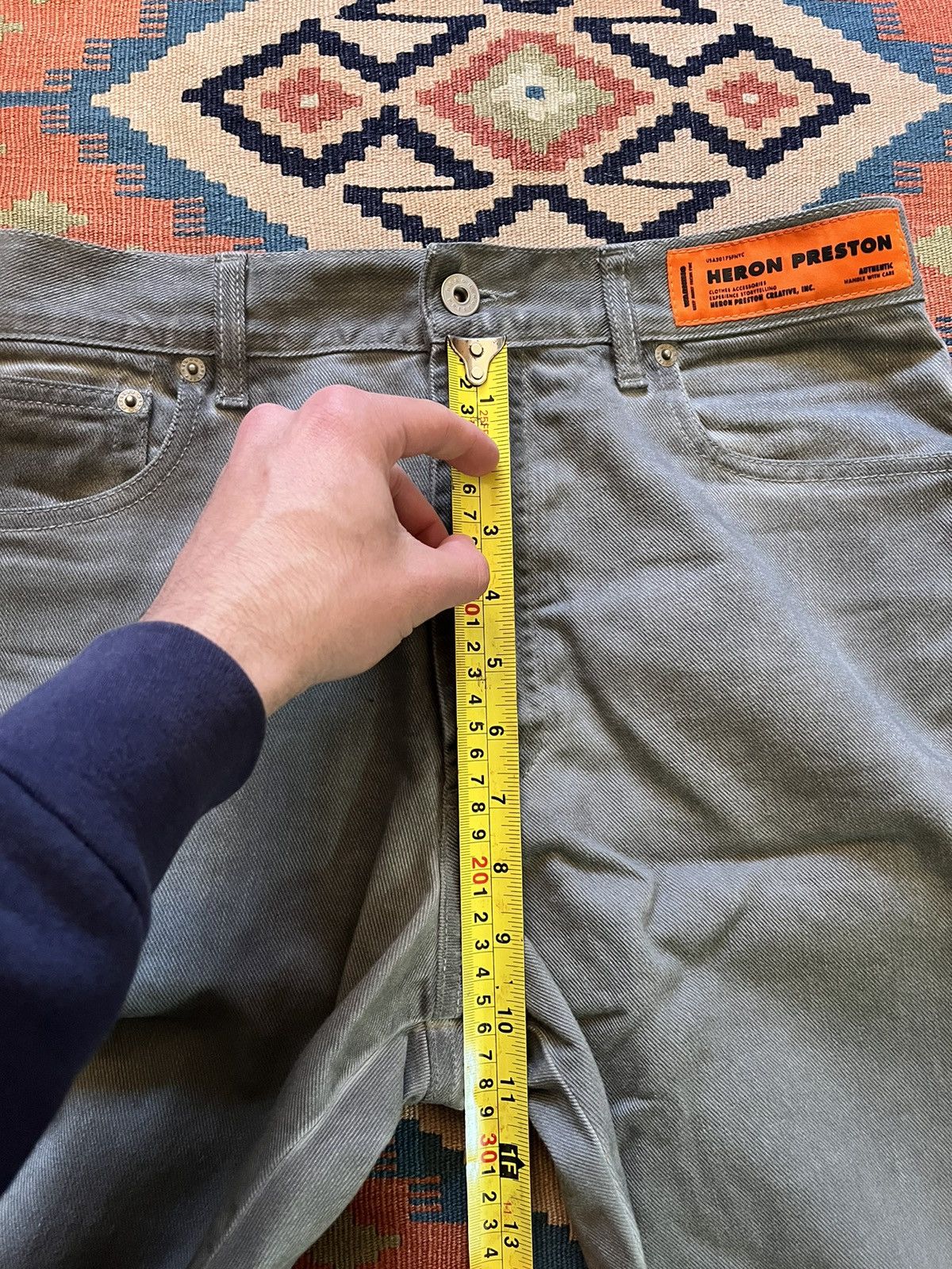 Heron Preston Heron Preston garment dyed carpenter pants Size US 28 / EU 44 - 11 Thumbnail