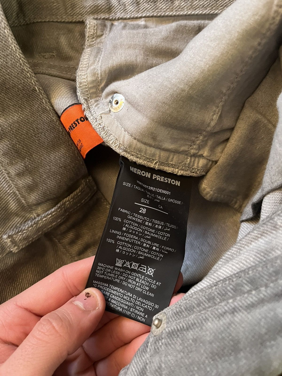 Heron Preston Heron Preston garment dyed carpenter pants Size US 28 / EU 44 - 5 Thumbnail