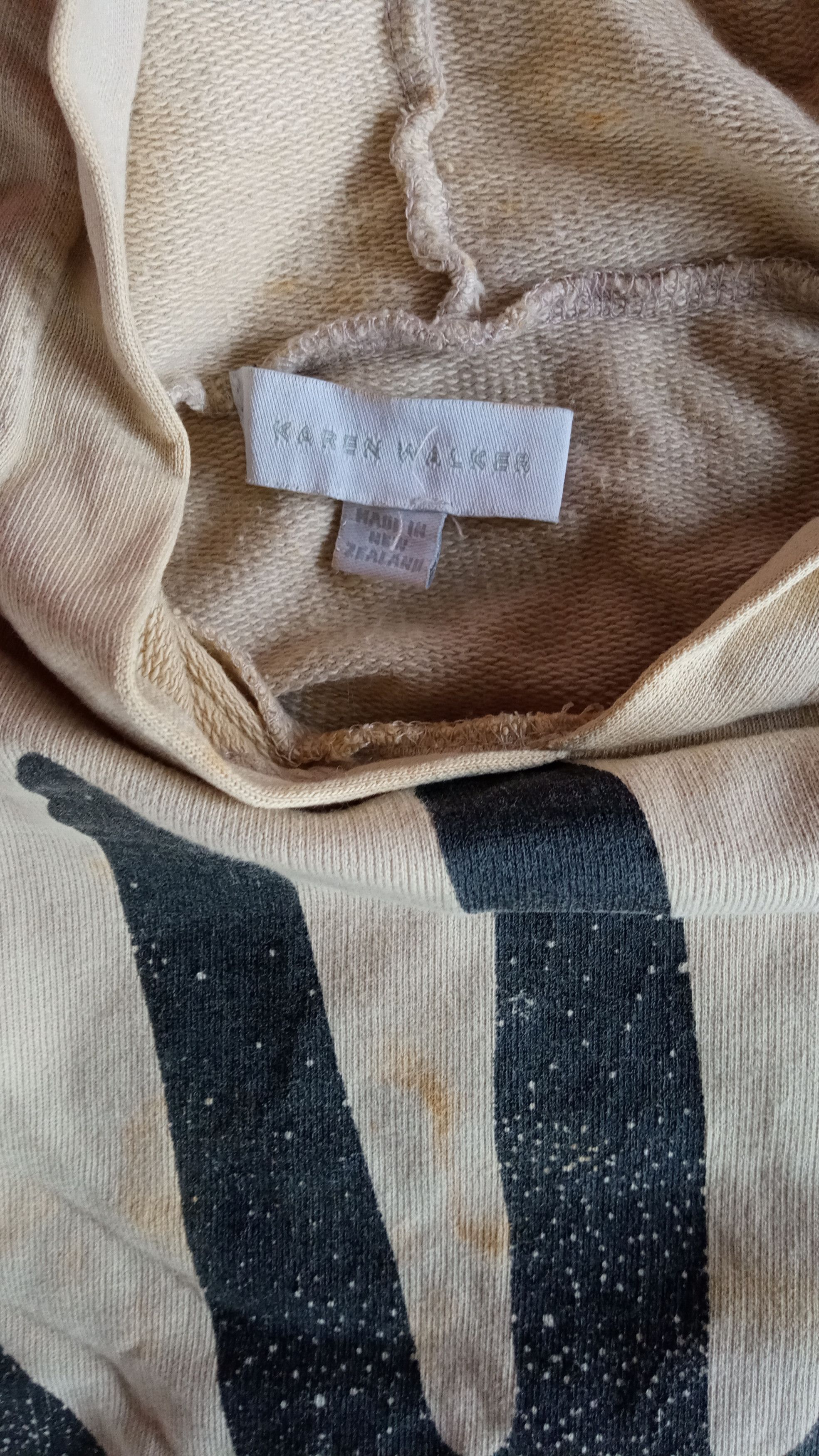 Karen Walker 🔥🔥Karen Walker Black Hand Hoodie Size S / US 4 / IT 40 - 24 Thumbnail