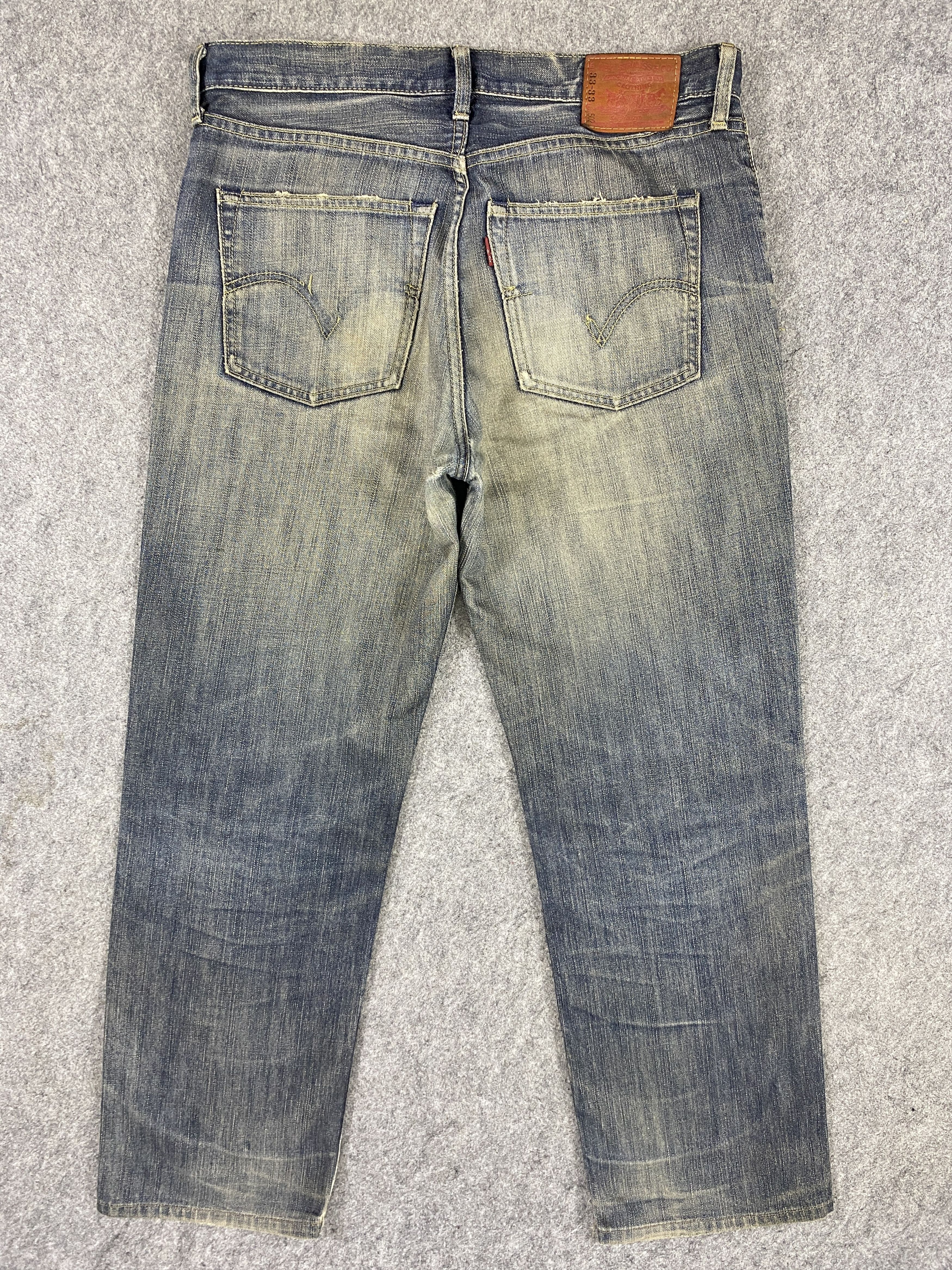 Levi's Distressed Blue Vintage Levi's 502 34x28.5 Denim -JN1923 Size US 34 / EU 50 - 2 Thumbnail