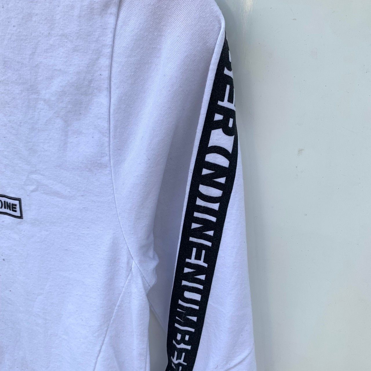 Number (N)ine number (n)ine denim line tapped long sleeve shirt Size US XS / EU 42 / 0 - 4 Thumbnail