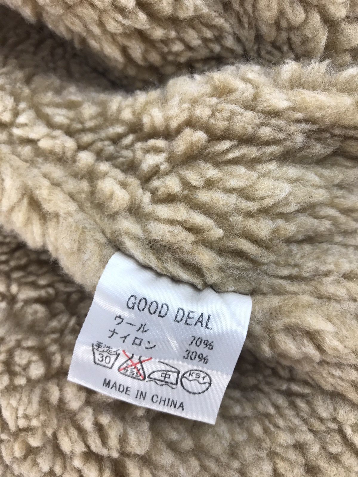 Aztech Mountain × Japanese Brand Good Deal Plaid Checked Sherpa Jacket Wool K463j Size L / US 10 / IT 46 - 7 Thumbnail