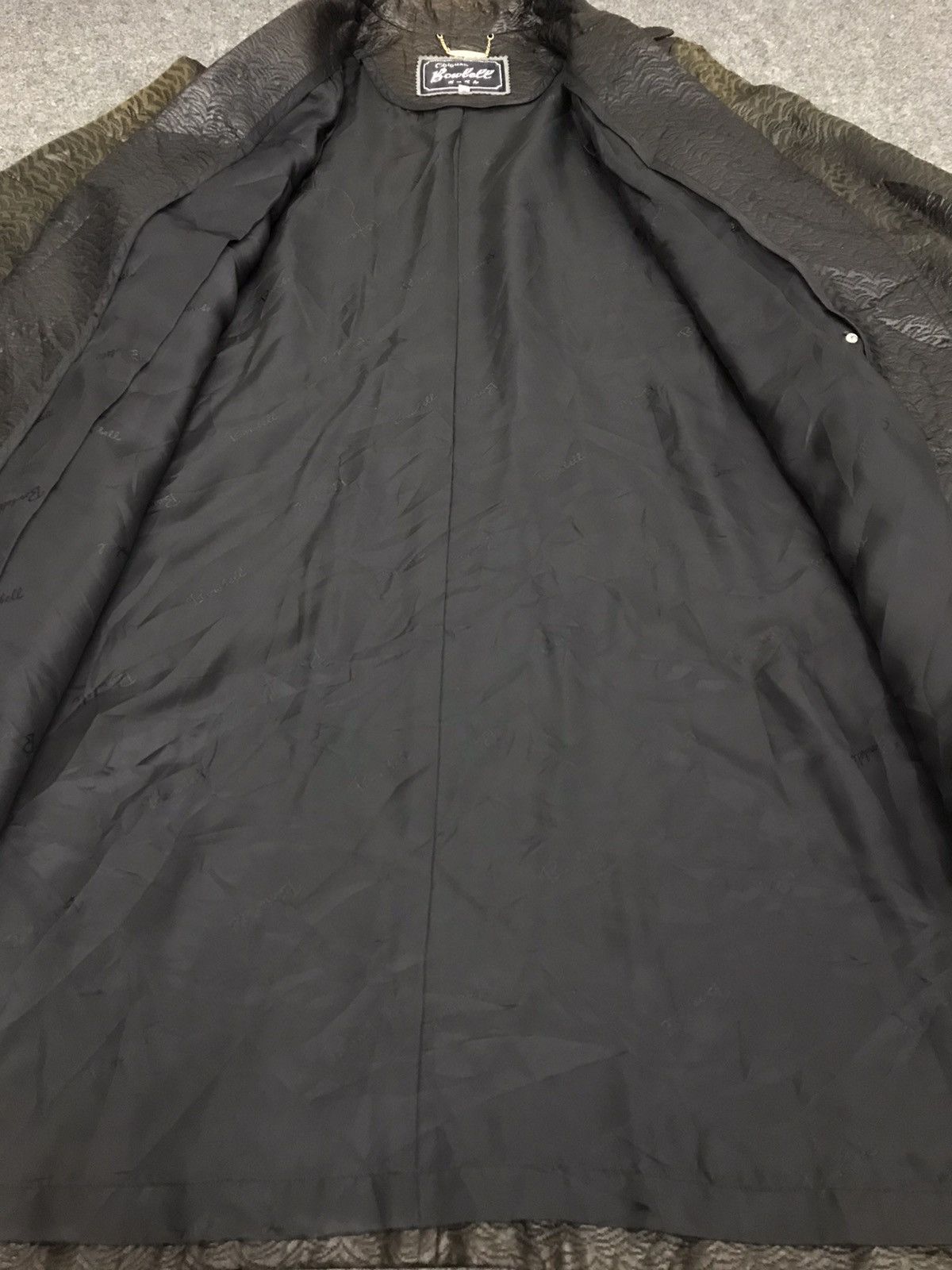 Japanese Brand Vintage Chigusa Bowbell Leather Long Jacket Size US M / EU 48-50 / 2 - 9 Thumbnail