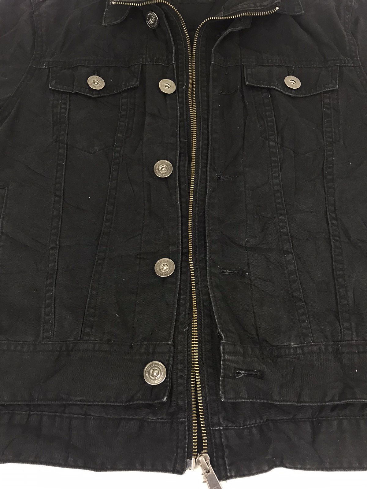 Vintage × Von Dutch Vintage Von Dutch Bikers Jacket Many Pocket Zip Up Size US S / EU 44-46 / 1 - 10 Thumbnail