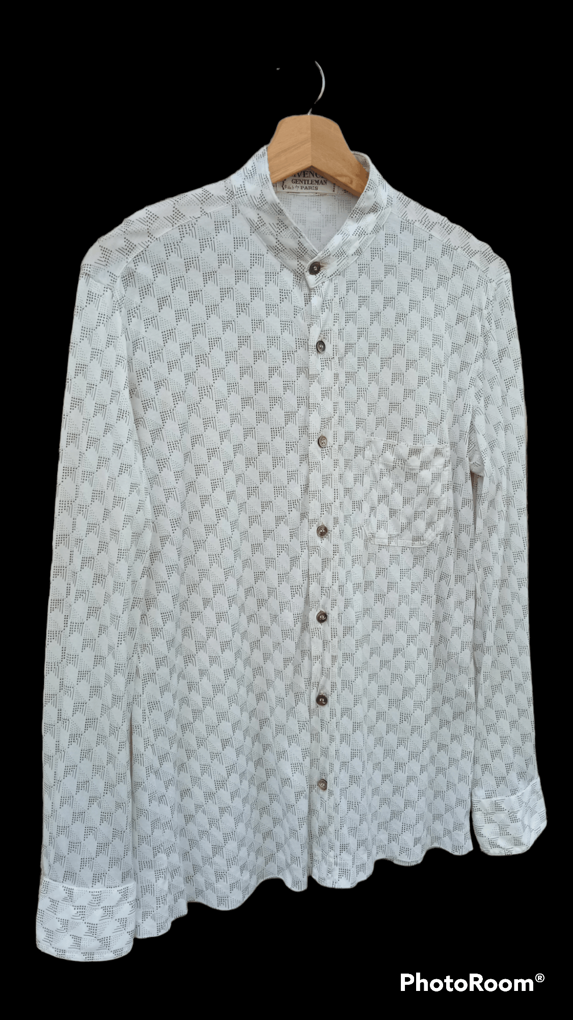 Givenchy × Vintage 🔥🔥Vintage Givenchy Gentleman Full Print Shirt Size US S / EU 44-46 / 1 - 2 Thumbnail