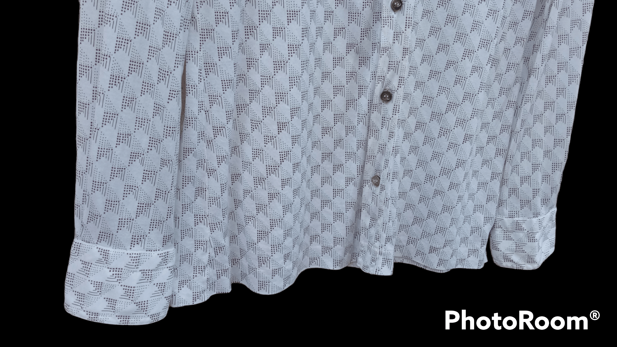 Givenchy × Vintage 🔥🔥Vintage Givenchy Gentleman Full Print Shirt Size US S / EU 44-46 / 1 - 17 Thumbnail