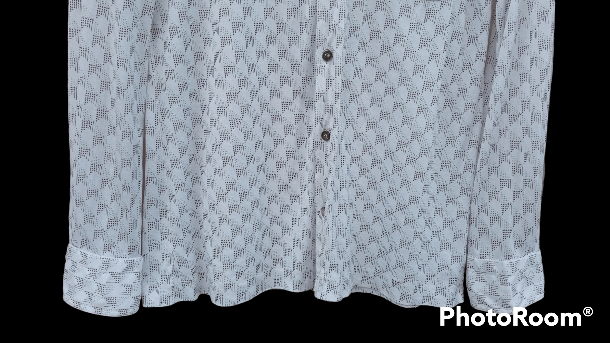 Givenchy × Vintage 🔥🔥Vintage Givenchy Gentleman Full Print Shirt Size US S / EU 44-46 / 1 - 16 Thumbnail
