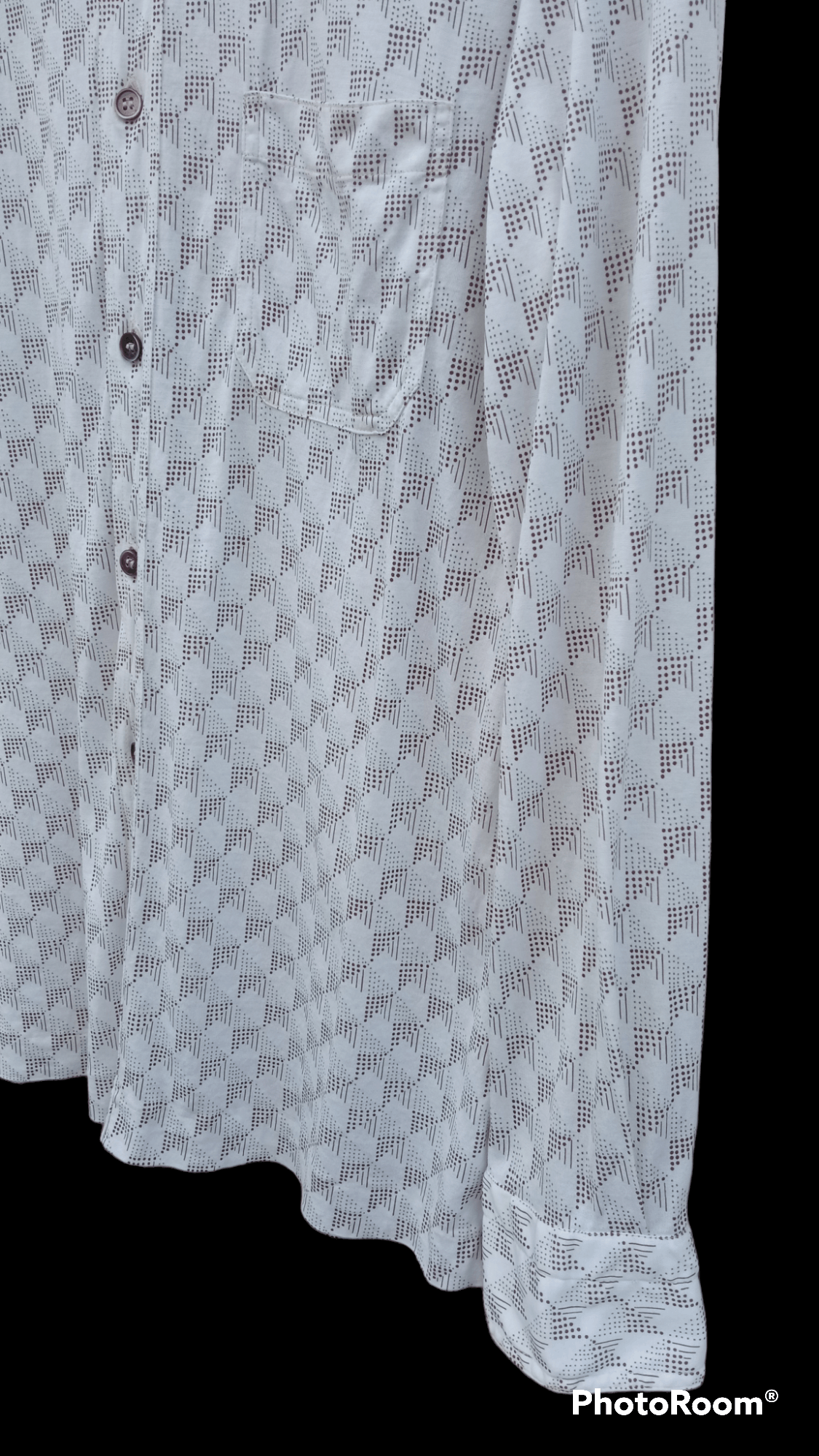Givenchy × Vintage 🔥🔥Vintage Givenchy Gentleman Full Print Shirt Size US S / EU 44-46 / 1 - 11 Thumbnail