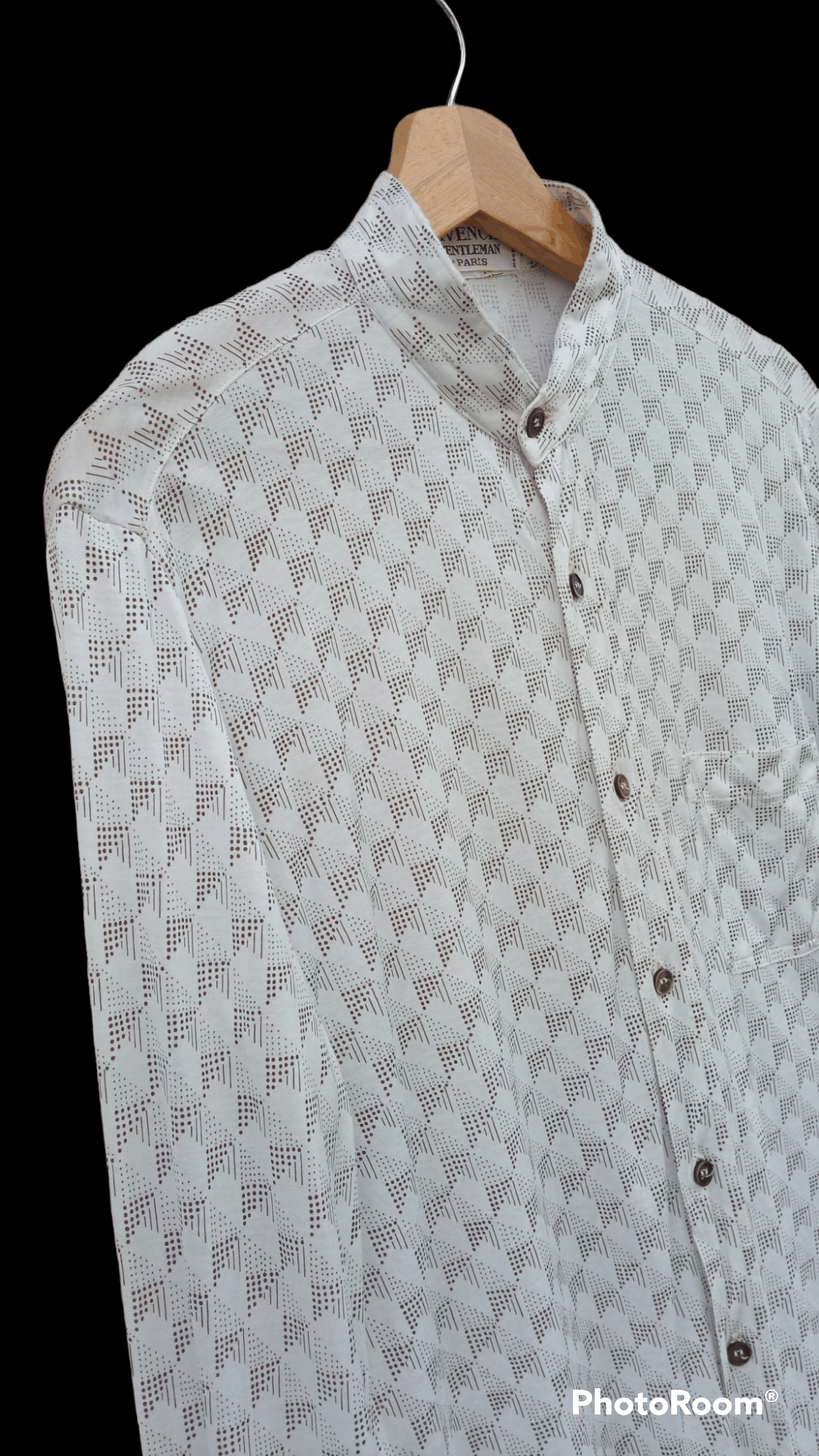 Givenchy × Vintage 🔥🔥Vintage Givenchy Gentleman Full Print Shirt Size US S / EU 44-46 / 1 - 6 Thumbnail
