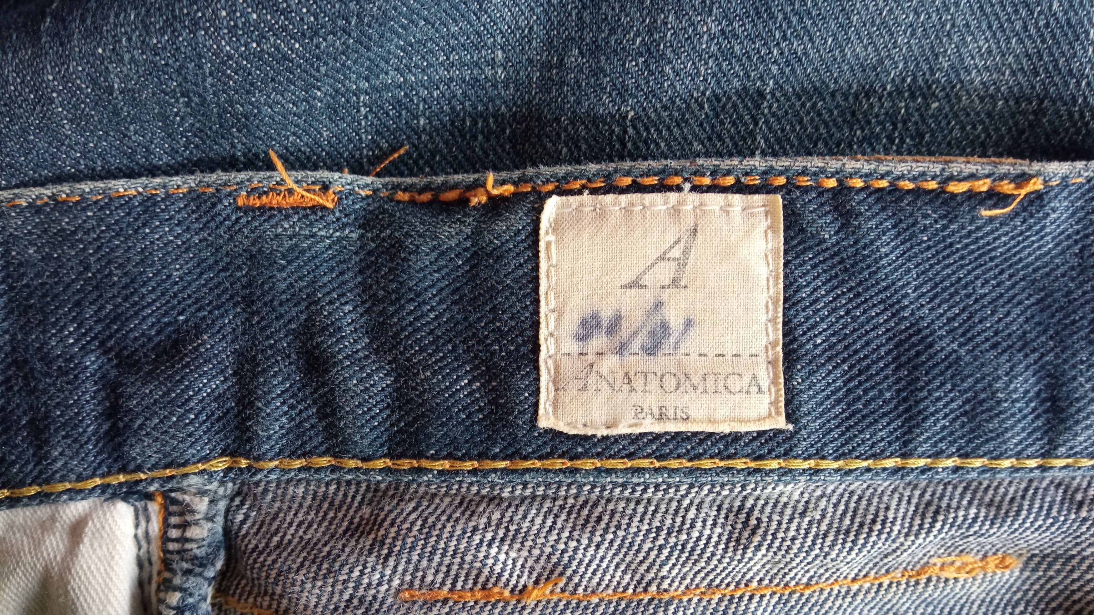 ANATOMICA × Japanese Brand 🔥🔥Anatomica Distressed Jeans Denim Size US 30 / EU 46 - 24 Thumbnail