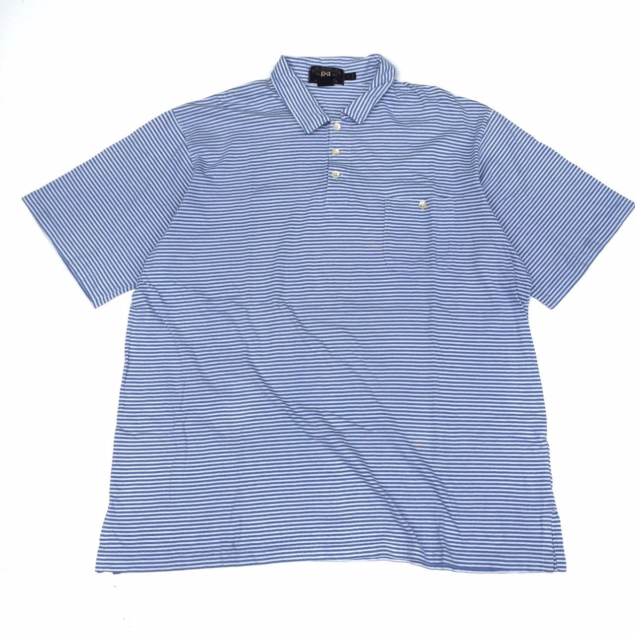 RRL Ralph Lauren × Ralph Lauren RRL double rl striped Polo shirt Size US XL / EU 56 / 4 - 1 Thumbnail