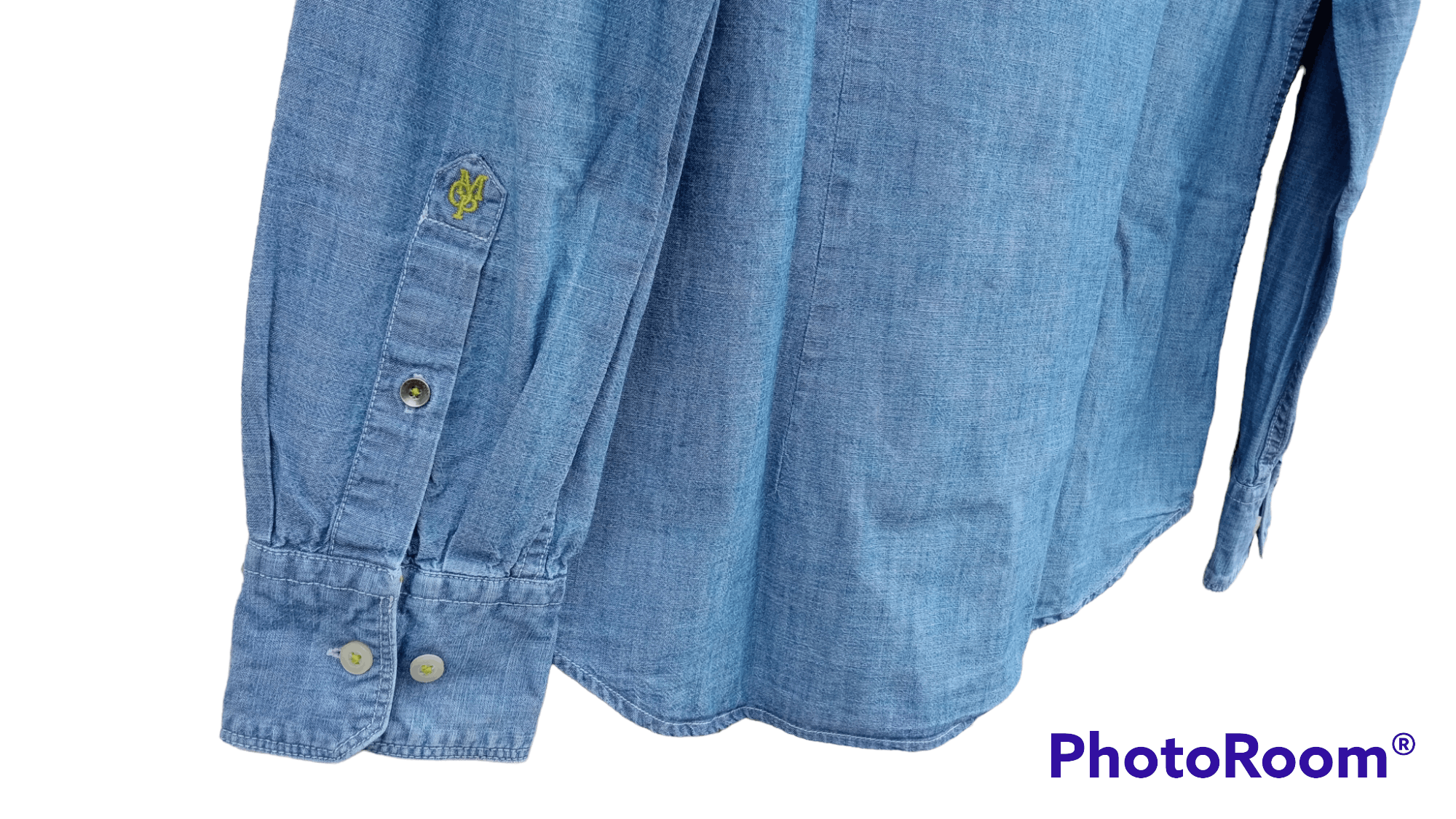 Indigo × Japanese Brand × Marc O'Polo 🔥🔥Marc O'Polo Indigo Pullover Chambray Shirt Size US M / EU 48-50 / 2 - 24 Thumbnail