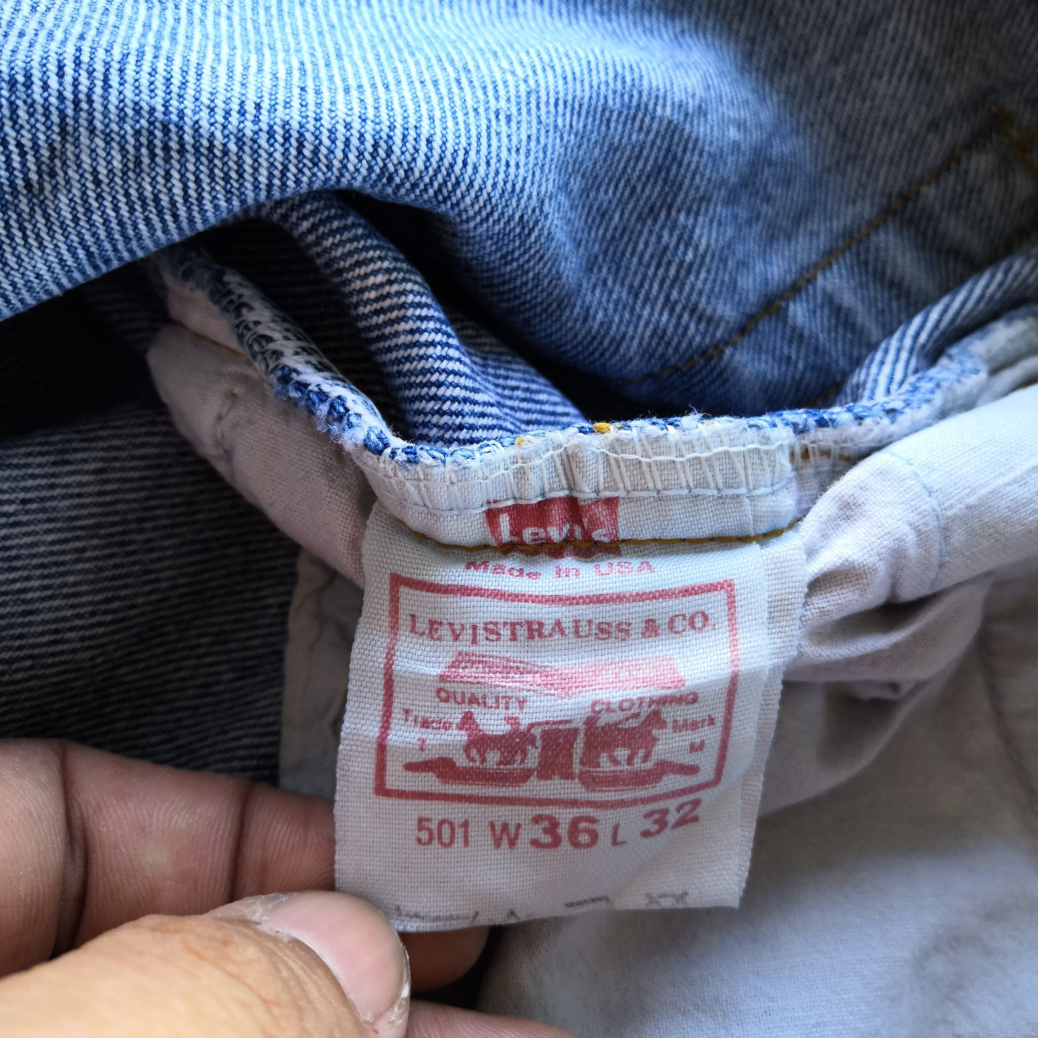 Levi's Vintage Levis 501 Jeans Levi's 501 Short Denim Pants Size US 34 / EU 50 - 7 Thumbnail