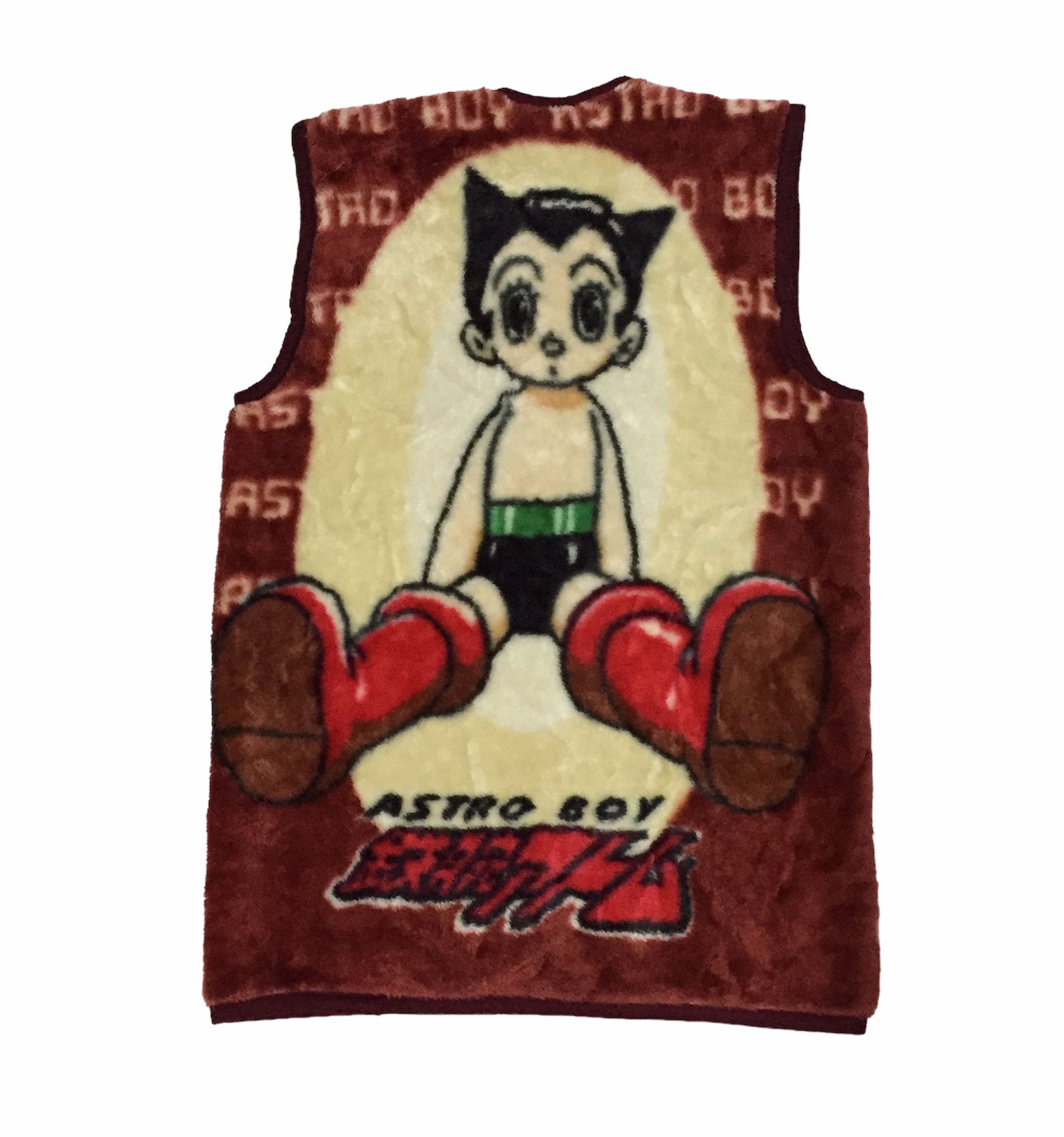 Anime × Cartoon Network × Japanese Brand RARE VINTAGE ASTRO BOY TEZUKA JAPAN ANIME FLEECE JACKET Size US M / EU 48-50 / 2 - 7 Thumbnail