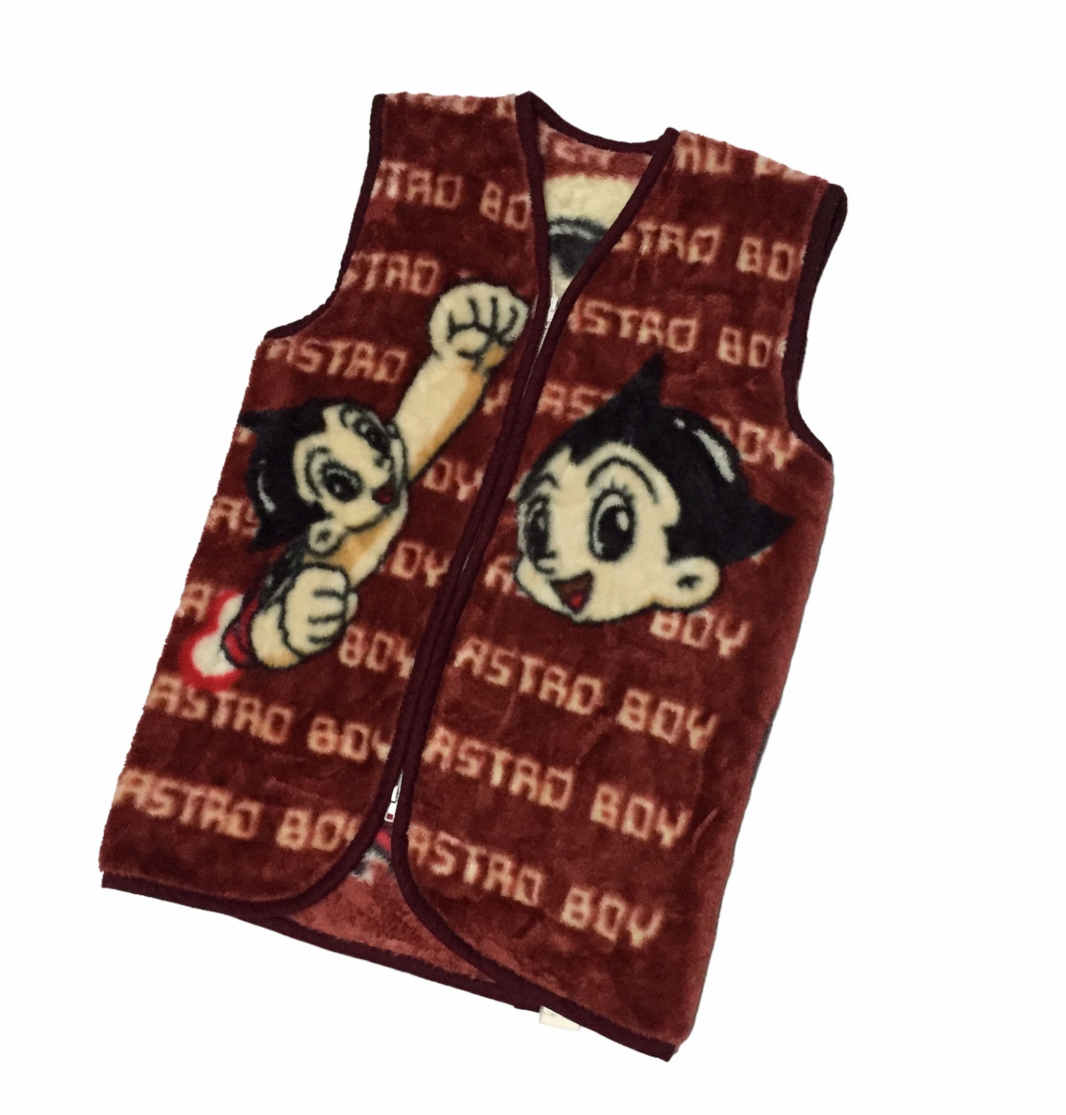 Anime × Cartoon Network × Japanese Brand RARE VINTAGE ASTRO BOY TEZUKA JAPAN ANIME FLEECE JACKET Size US M / EU 48-50 / 2 - 2 Thumbnail