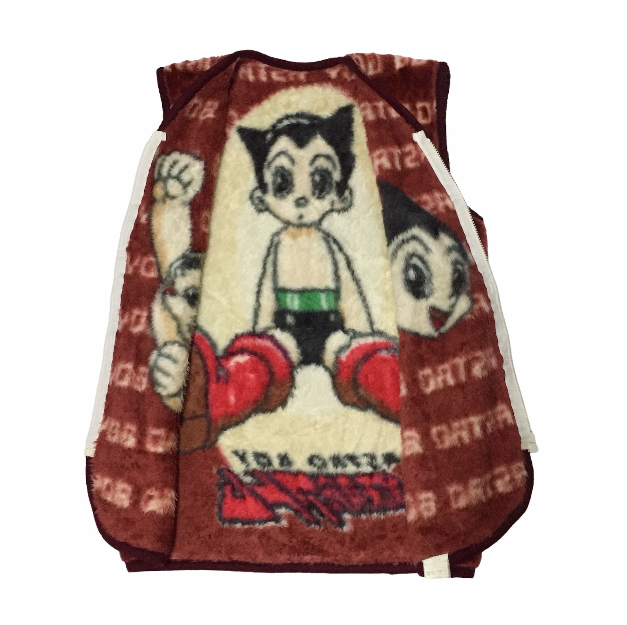 Anime × Cartoon Network × Japanese Brand RARE VINTAGE ASTRO BOY TEZUKA JAPAN ANIME FLEECE JACKET Size US M / EU 48-50 / 2 - 5 Thumbnail