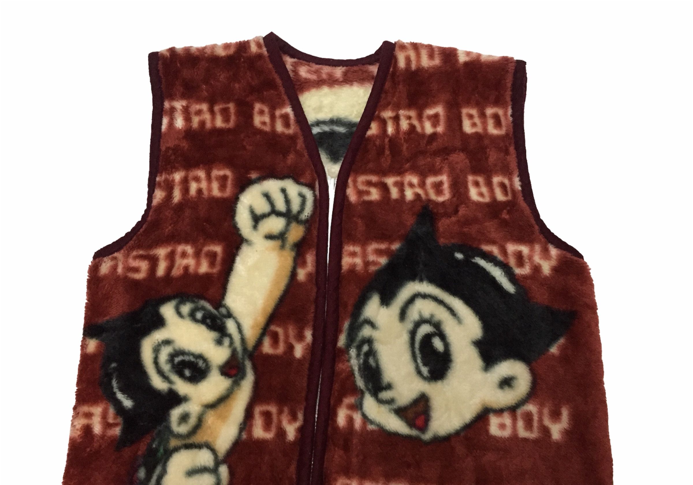 Anime × Cartoon Network × Japanese Brand RARE VINTAGE ASTRO BOY TEZUKA JAPAN ANIME FLEECE JACKET Size US M / EU 48-50 / 2 - 3 Thumbnail