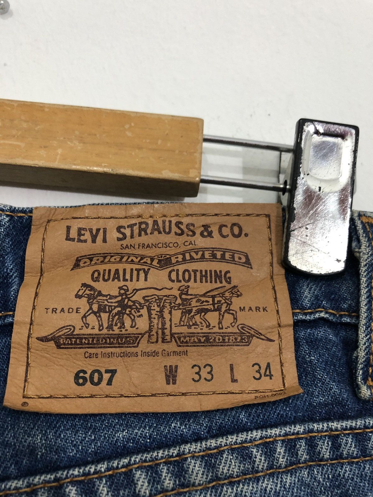 Levi's Vintage Levi's Orange Tab Denim Size US 32 / EU 48 - 9 Thumbnail