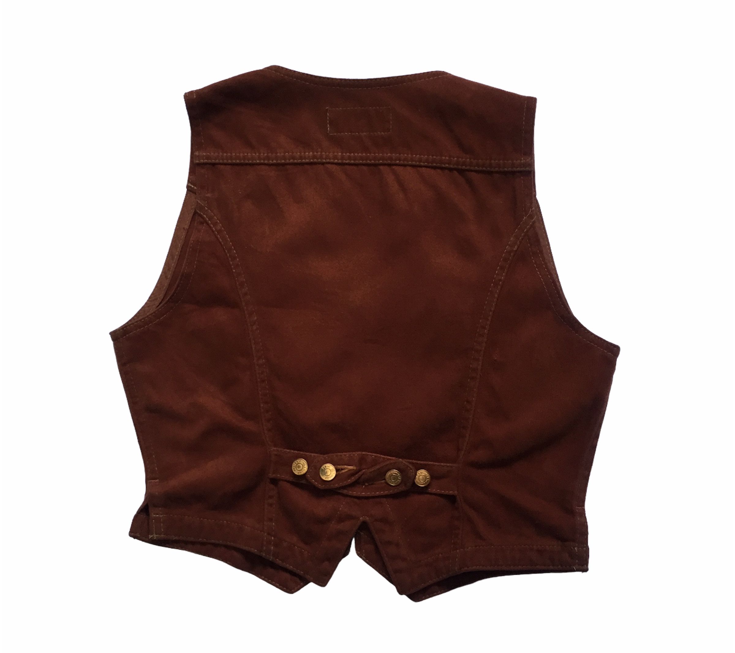 Hysteric Glamour VINTAGE 90s HYSTERIC GLAMOUR AMERICANA STYLE VEST JACKET Size XS / US 0-2 / IT 36-38 - 7 Thumbnail