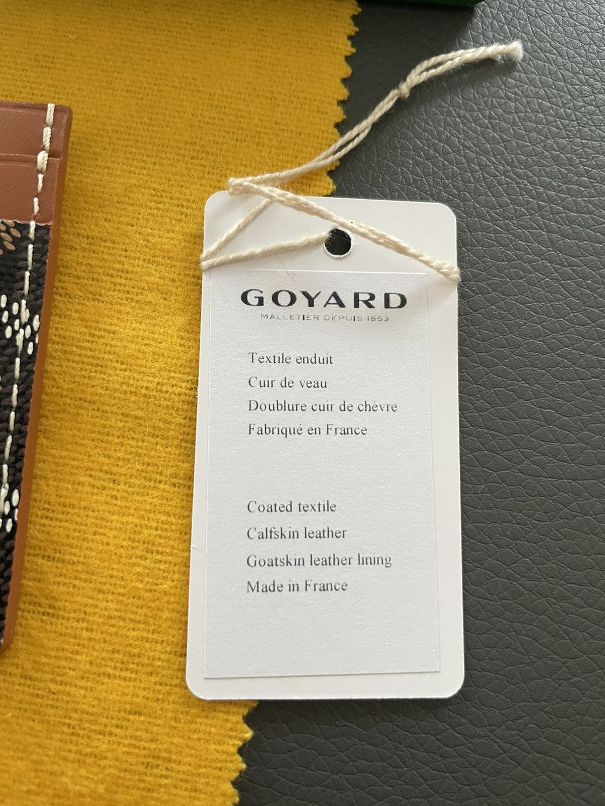 Goyard Rare Brand NEW St Sulpice Classic Iconic Cardholder Wallet Size ONE SIZE - 17 Thumbnail