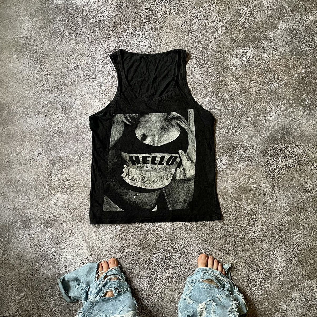 Vintage Vintage Y2K Graphic Tee Sun Faded Black Grunge Skate Baggy L Size US L / EU 52-54 / 3 - 1 Thumbnail