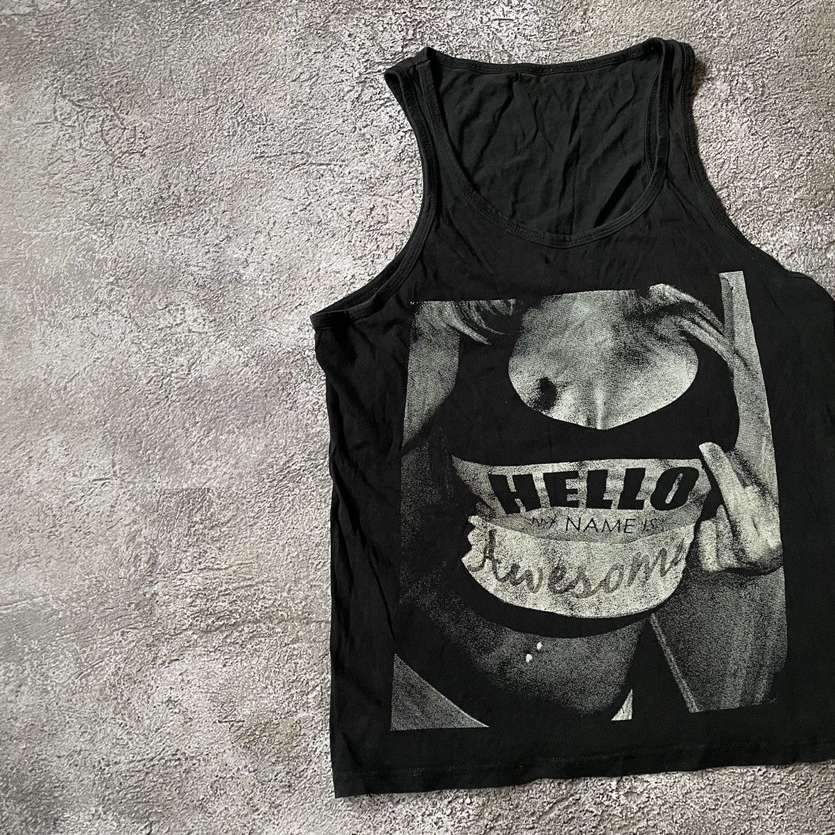 Vintage Vintage Y2K Graphic Tee Sun Faded Black Grunge Skate Baggy L Size US L / EU 52-54 / 3 - 5 Thumbnail