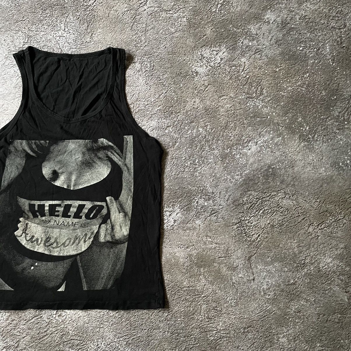 Vintage Vintage Y2K Graphic Tee Sun Faded Black Grunge Skate Baggy L Size US L / EU 52-54 / 3 - 4 Thumbnail
