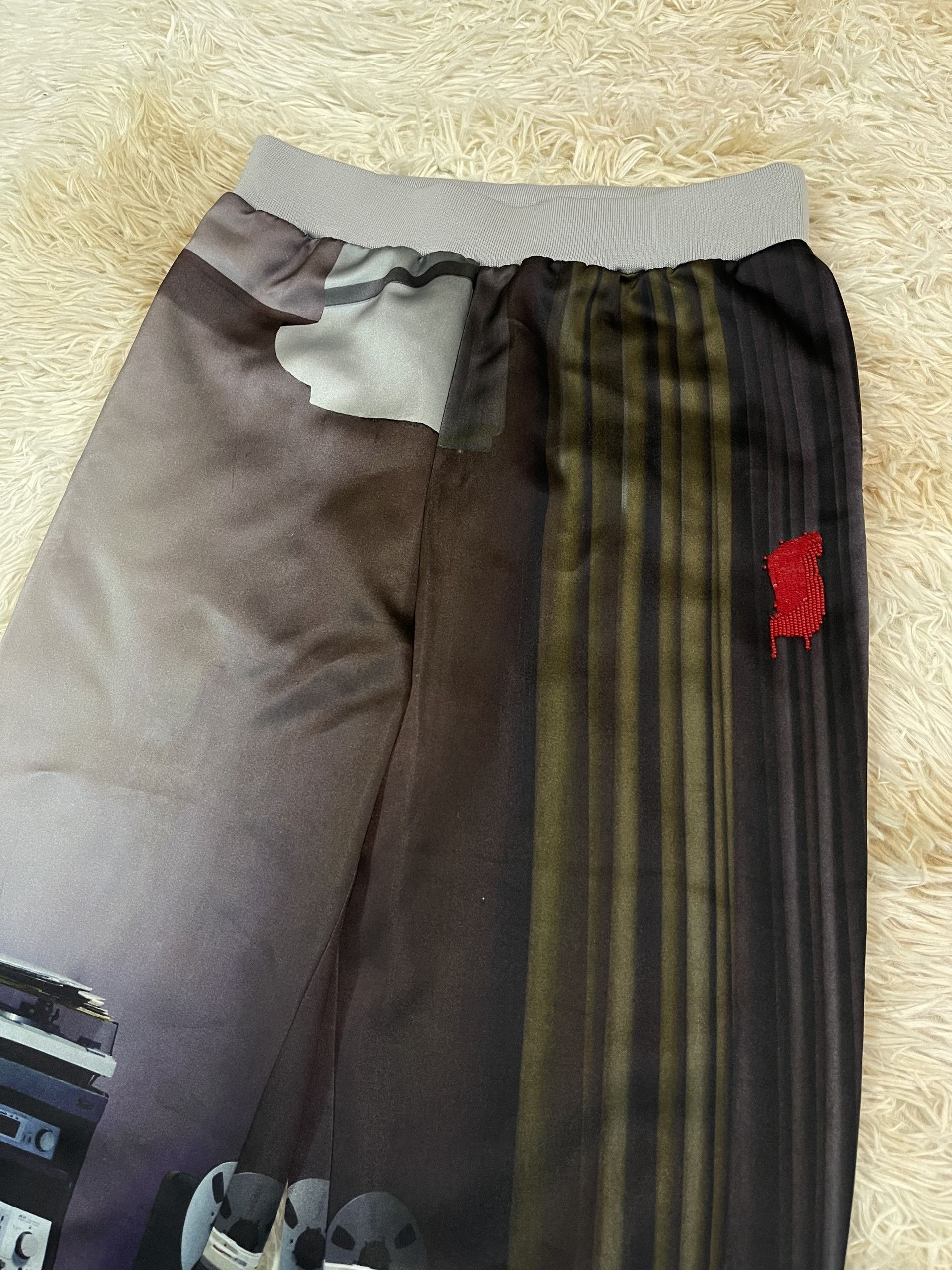 Undercover Undercover S/S2021 Stereo Satin Track Pants Size US 32 / EU 48 - 2 Thumbnail