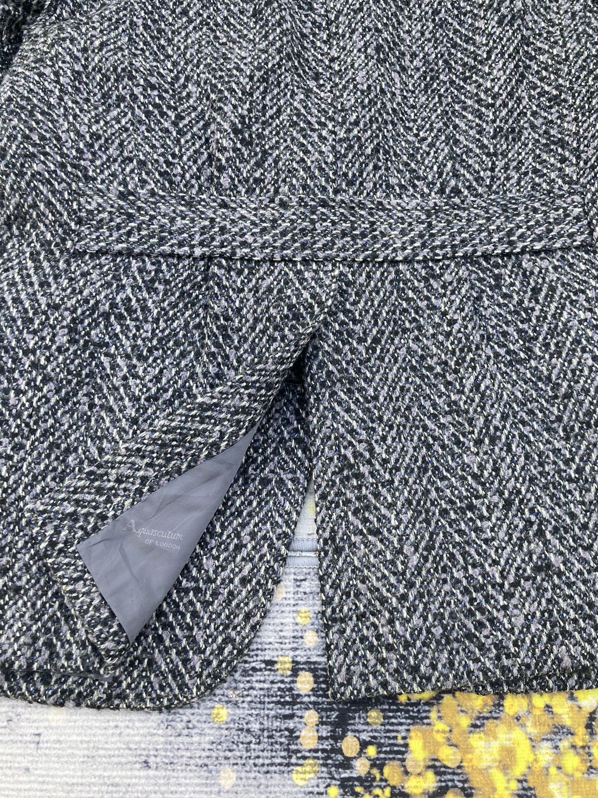 Aquascutum DISTRESSED AQUASCUTUM WOOL BLAZER JACKET Size US M / EU 48-50 / 2 - 6 Thumbnail