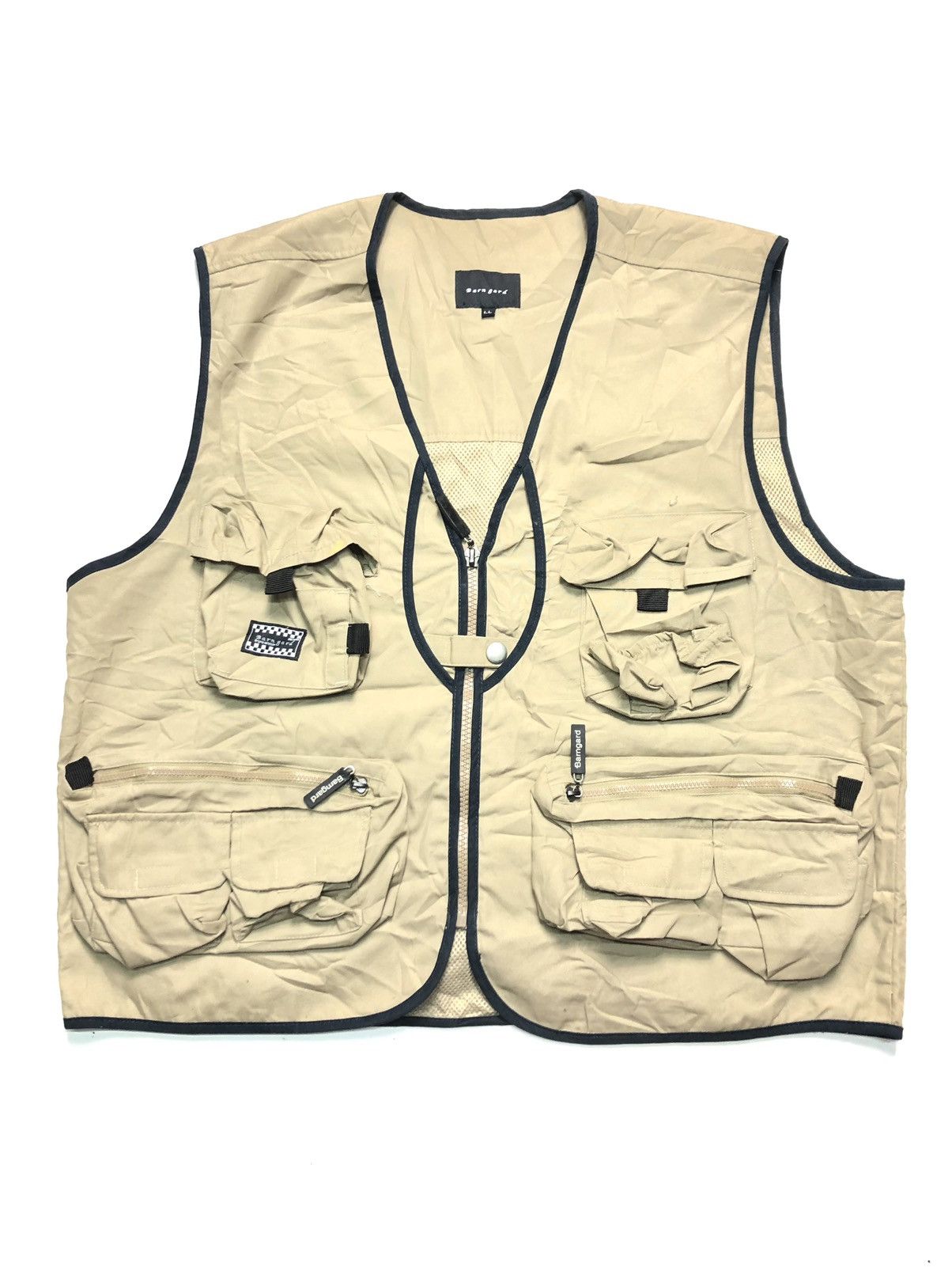 Japanese Brand BARNGARD FISHING OUTDOOR STYLE MULTI POCKET VEST Size US L / EU 52-54 / 3 - 1 Thumbnail