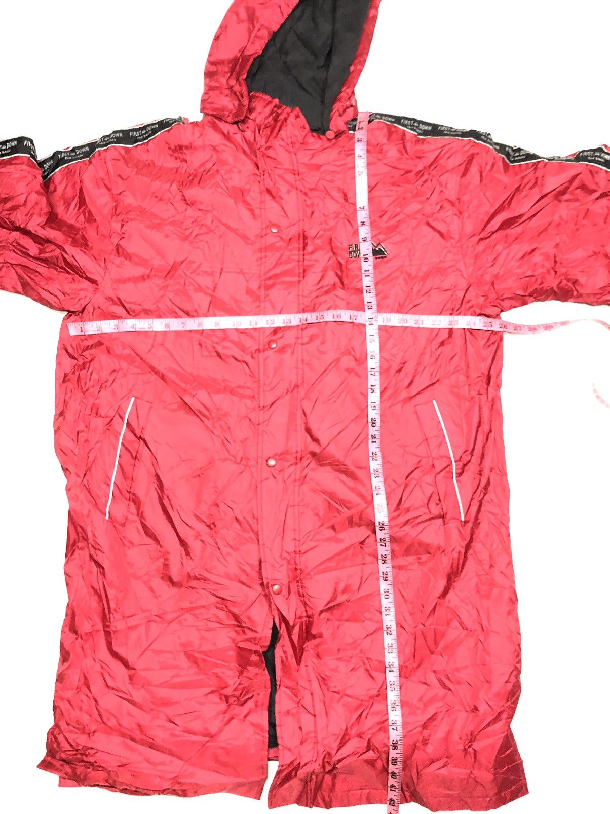 First MFG Co. × Japanese Brand VINTAGE FIRST DOWN SIDE TAPE COACH JACKET Size US XL / EU 56 / 4 - 13 Thumbnail