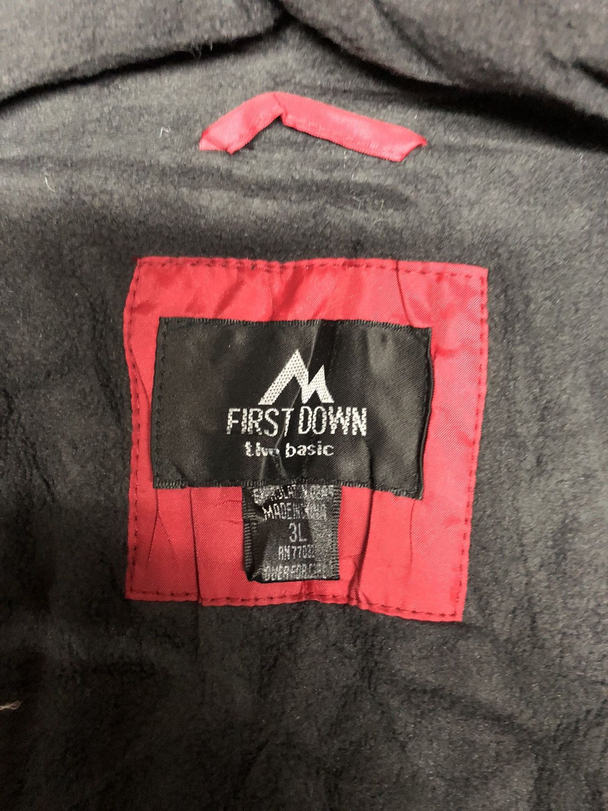 First MFG Co. × Japanese Brand VINTAGE FIRST DOWN SIDE TAPE COACH JACKET Size US XL / EU 56 / 4 - 6 Thumbnail
