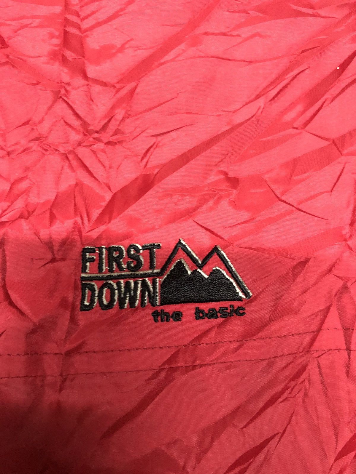 First MFG Co. × Japanese Brand VINTAGE FIRST DOWN SIDE TAPE COACH JACKET Size US XL / EU 56 / 4 - 3 Thumbnail