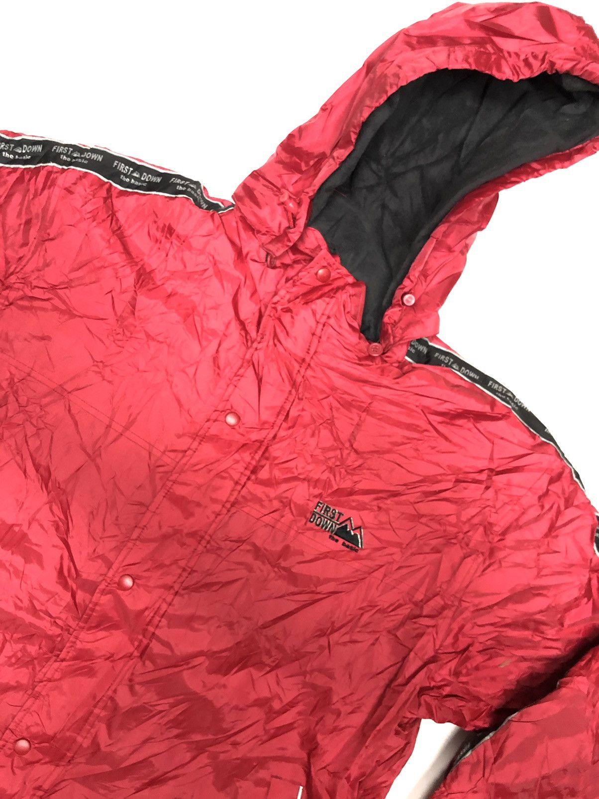 First MFG Co. × Japanese Brand VINTAGE FIRST DOWN SIDE TAPE COACH JACKET Size US XL / EU 56 / 4 - 1 Thumbnail
