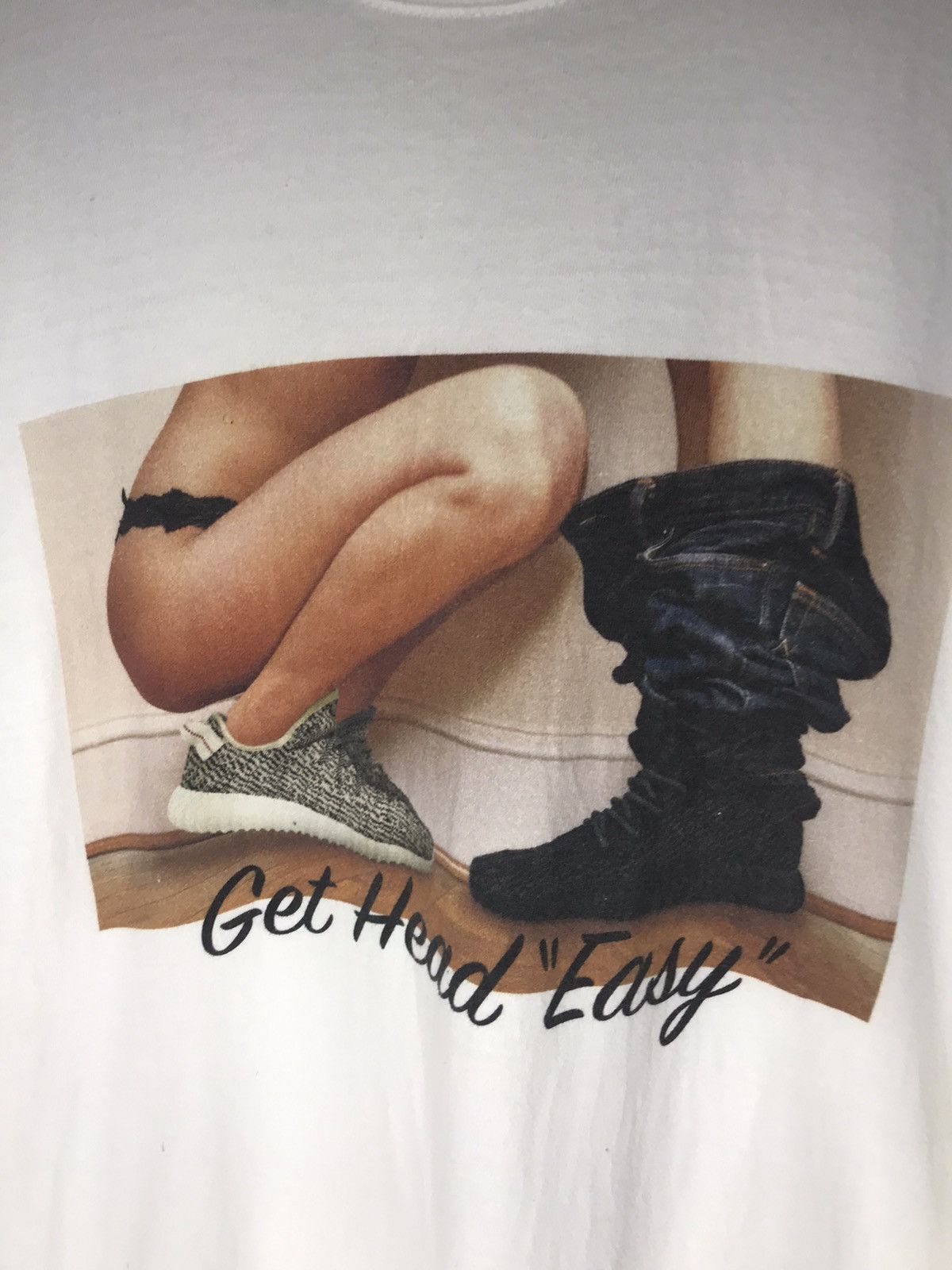 Other Get head “easy “ print tshirt by krhyme denim Size US M / EU 48-50 / 2 - 3 Thumbnail