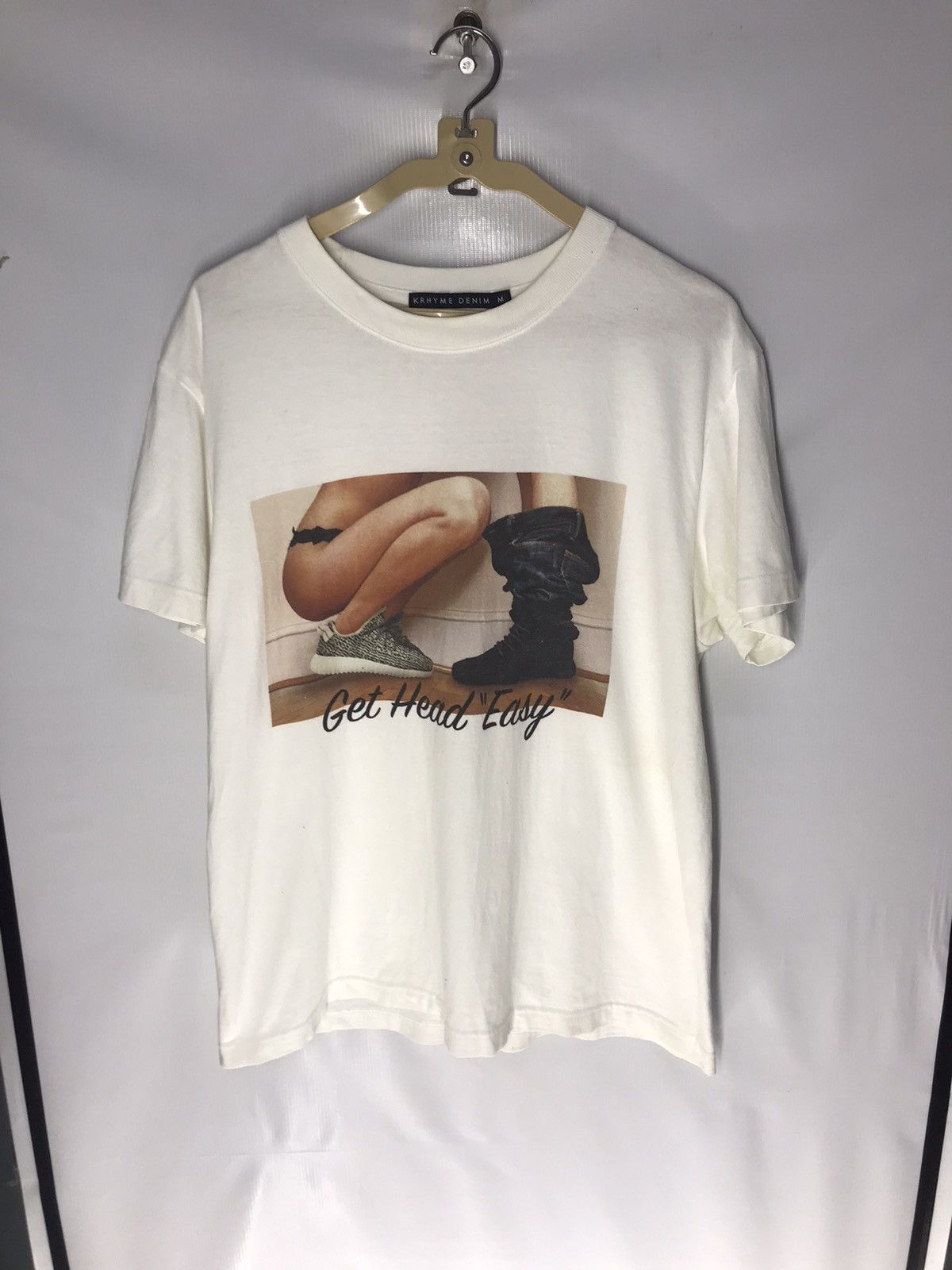 Other Get head “easy “ print tshirt by krhyme denim Size US M / EU 48-50 / 2 - 7 Thumbnail