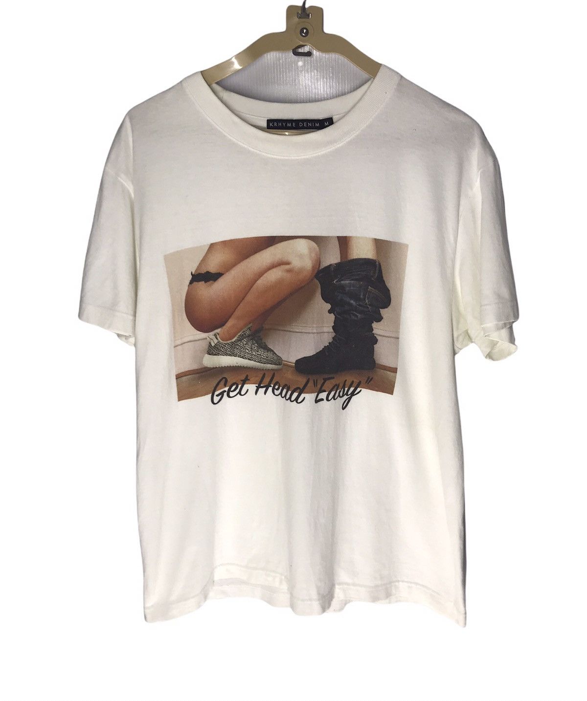 Other Get head “easy “ print tshirt by krhyme denim Size US M / EU 48-50 / 2 - 1 Thumbnail