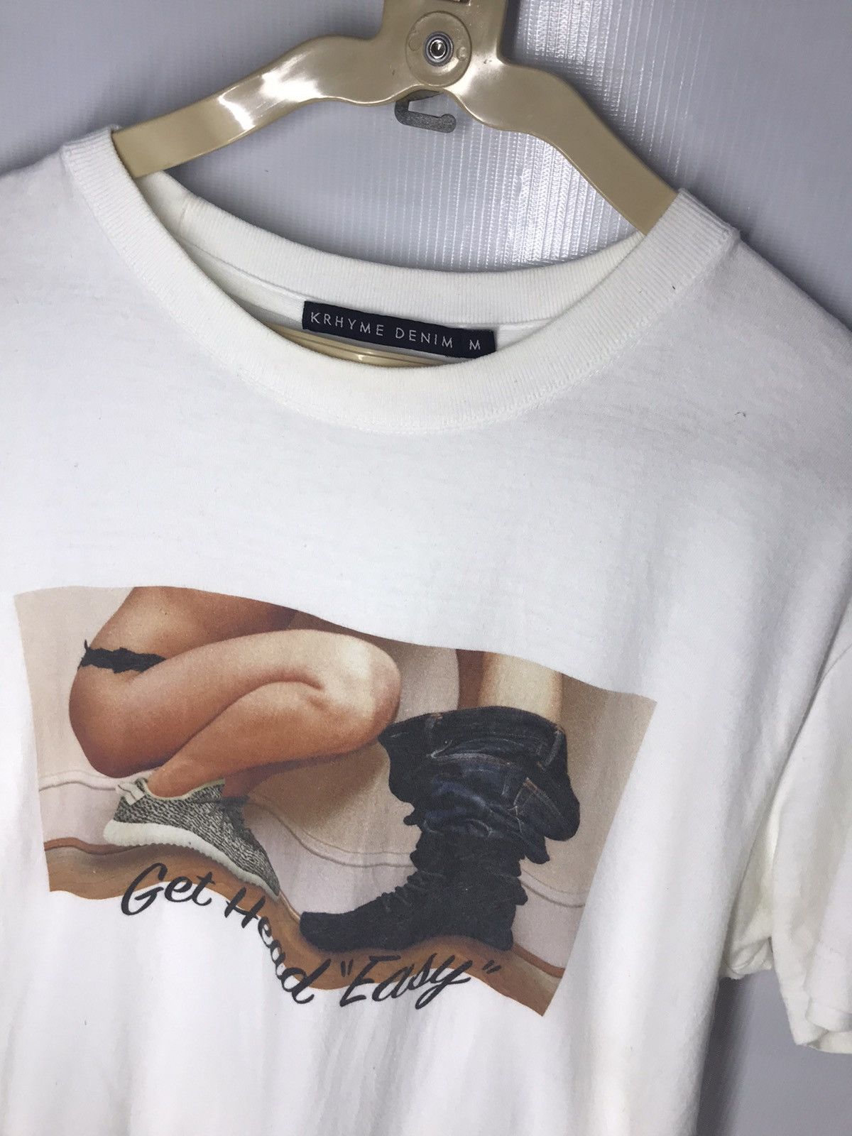 Other Get head “easy “ print tshirt by krhyme denim Size US M / EU 48-50 / 2 - 4 Thumbnail