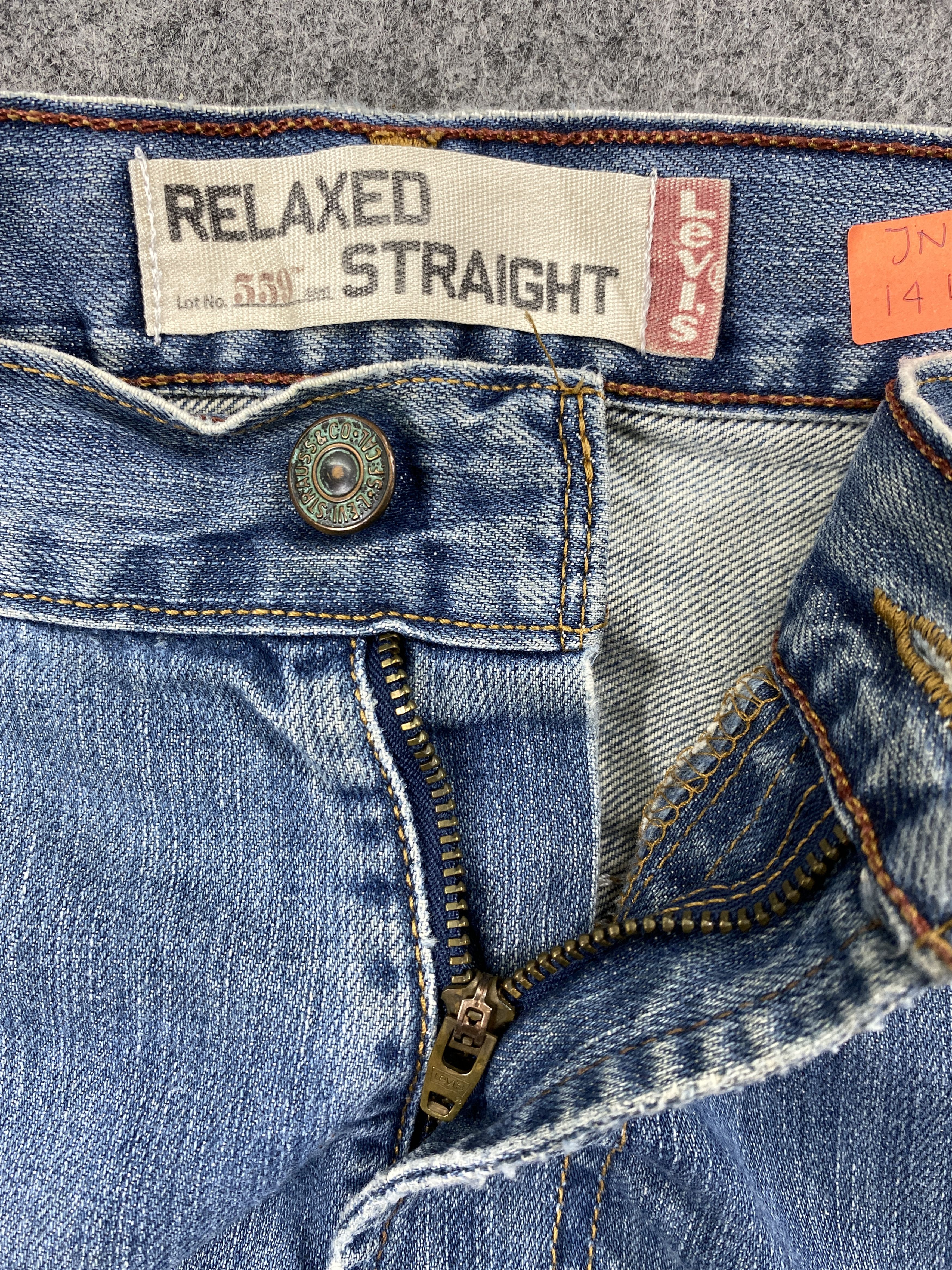 Levi's Faded Blue Vintage Levi's 559 Jeans 36x31.5 Denim -JN1411 Size US 36 / EU 52 - 6 Thumbnail