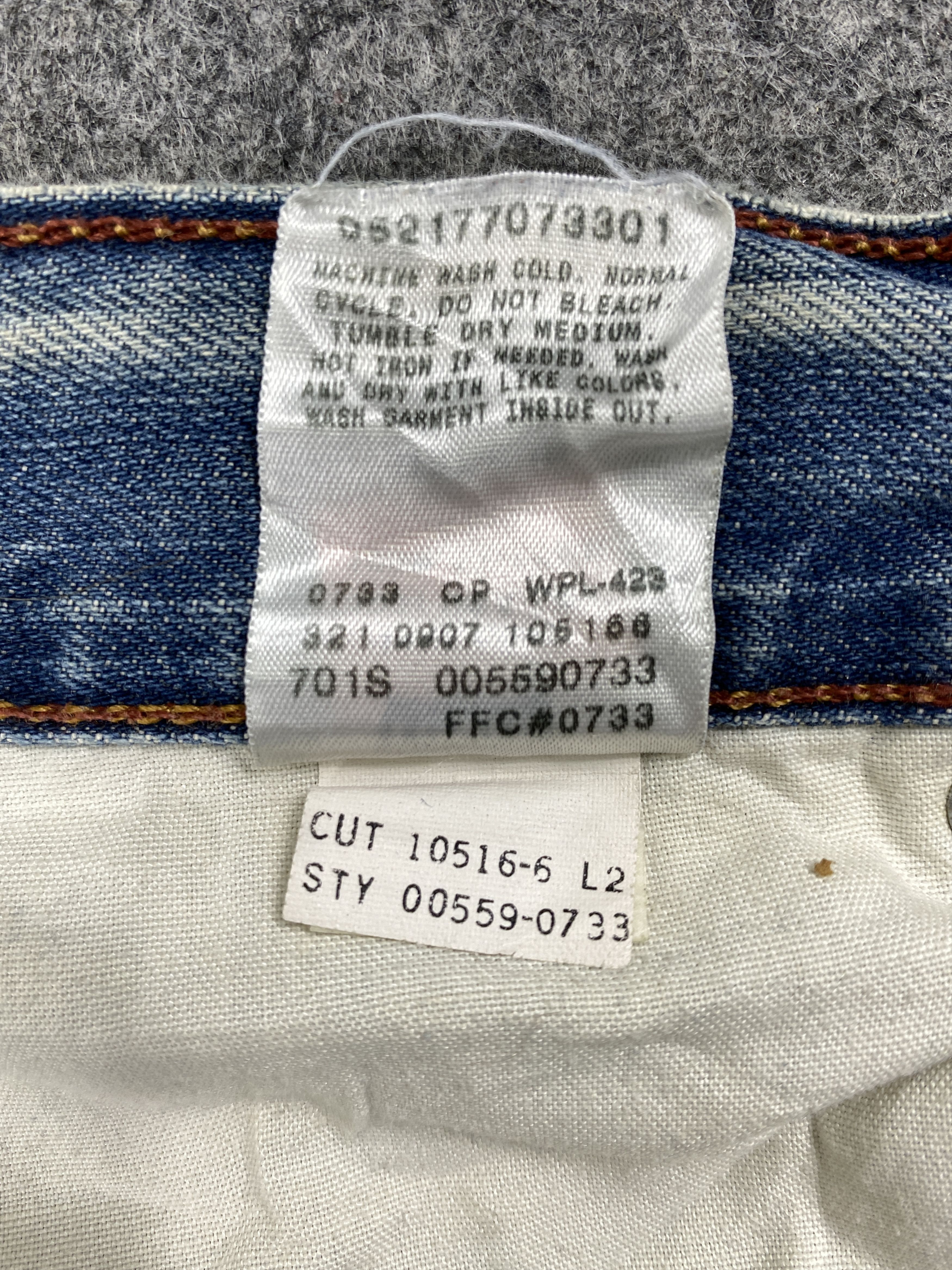 Levi's Faded Blue Vintage Levi's 559 Jeans 36x31.5 Denim -JN1411 Size US 36 / EU 52 - 9 Thumbnail