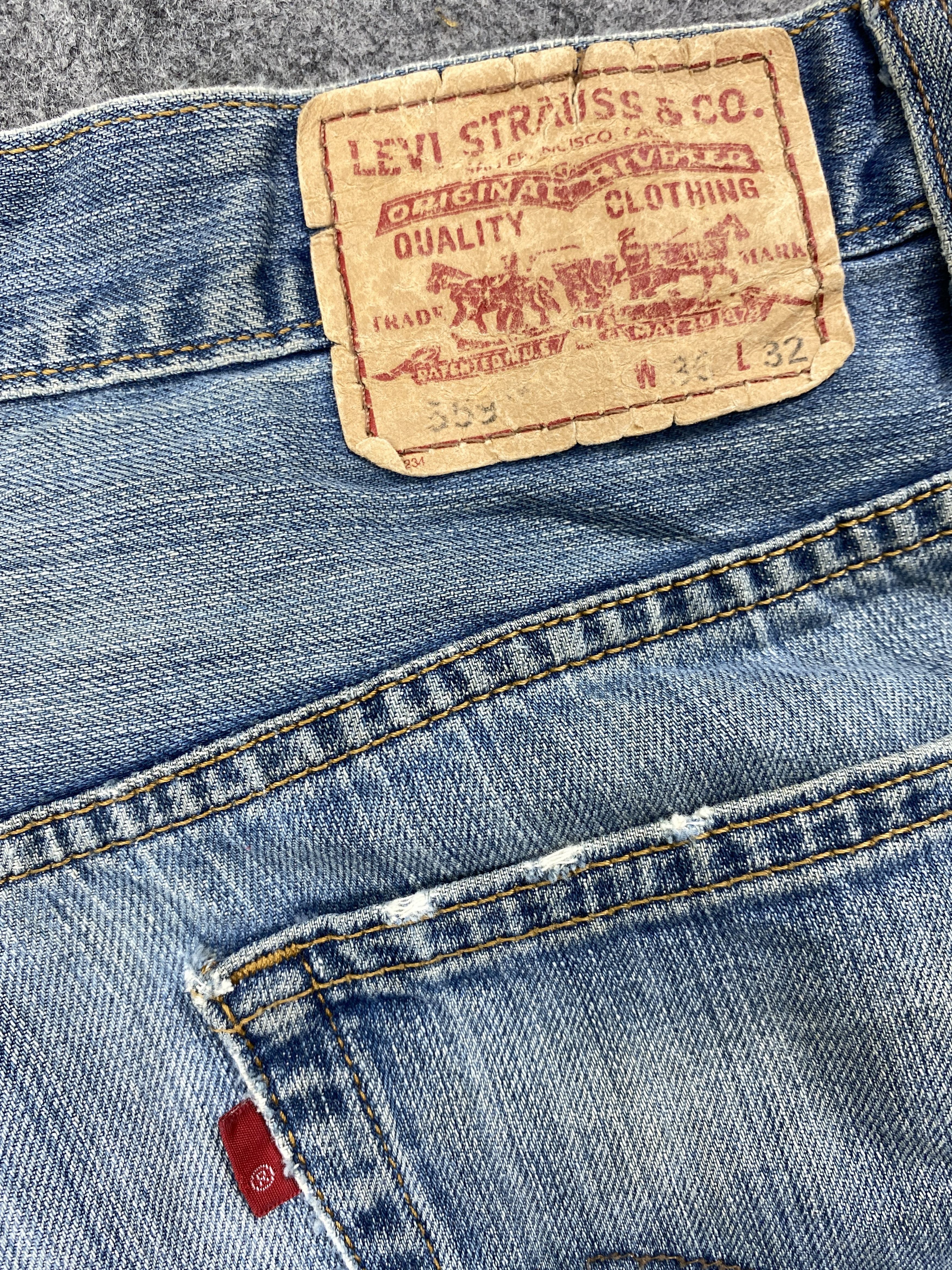 Levi's Faded Blue Vintage Levi's 559 Jeans 36x31.5 Denim -JN1411 Size US 36 / EU 52 - 10 Thumbnail