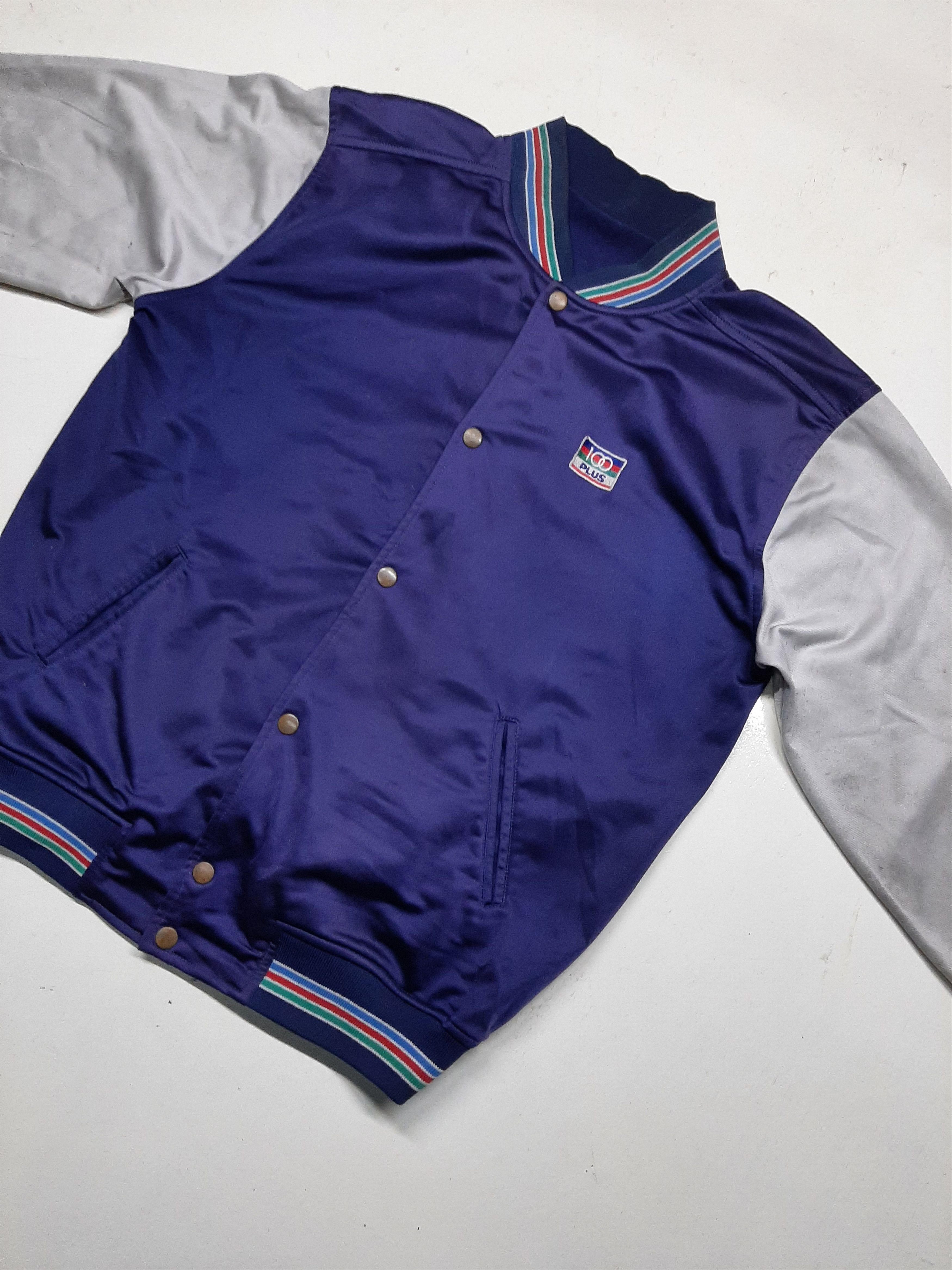 Vintage VINTAGE 100 PLUS EMBROIDERY SMALL LOGO SNAP BUTTON SWEATER Size US L / EU 52-54 / 3 - 3 Thumbnail