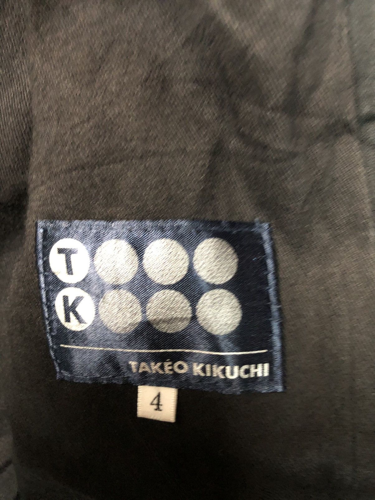 Japanese Brand × Takeo Kikuchi × Vintage VINTAGE TAKEO KIKUCHI BLAZER COAT JAPAN Size US M / EU 48-50 / 2 - 2 Thumbnail