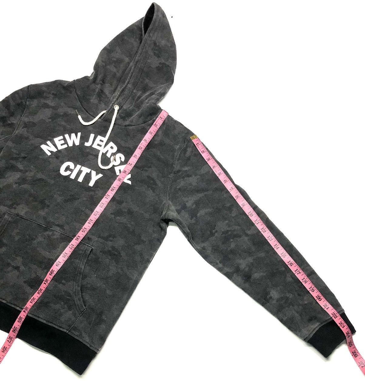 Japanese Brand MOCOMOCOXBACK NUMBER NEW JERSEY CITY CAMO SWEATER JAPAN🇯🇵 Size US L / EU 52-54 / 3 - 10 Thumbnail